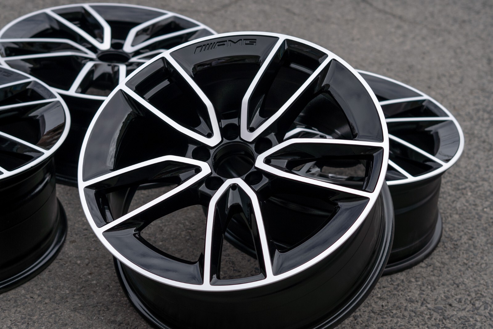 Mercedes C300 C450 C43 AMG 19" Inch OEM 2015-2022 Genuine Original wheel set - Image 17
