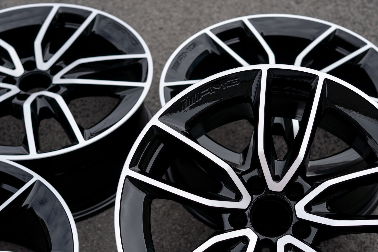 Mercedes C300 C450 C43 AMG 19" Inch OEM 2015-2022 Genuine Original wheel set - Image 18