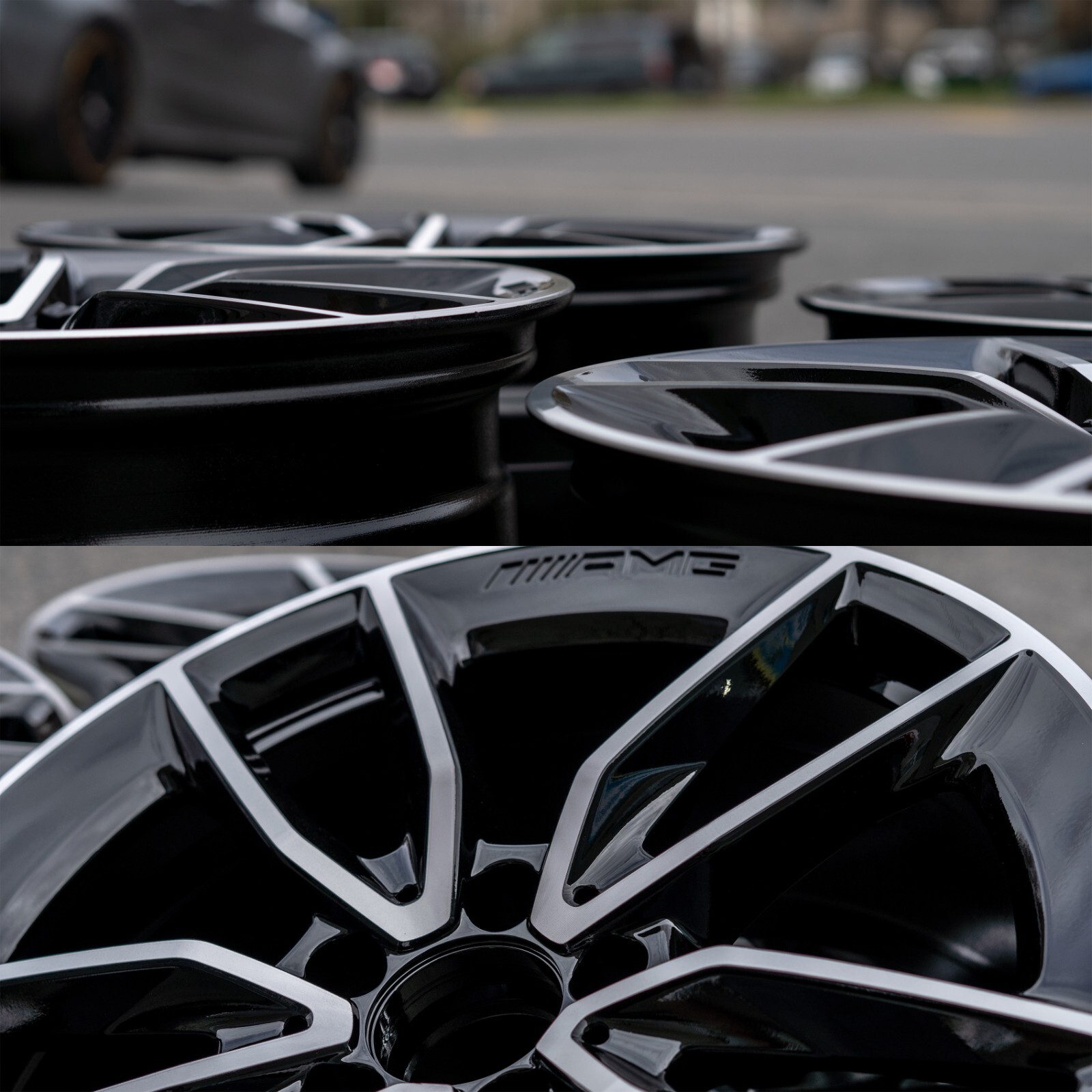 Mercedes C300 C450 C43 AMG 19" Inch OEM 2015-2022 Genuine Original wheel set - Image 23