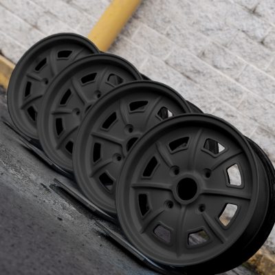 Porsche 914 VW Type 34 Karmann Ghia 15" rim OEM 1969-1976 Pedrini Wheel set of 4
