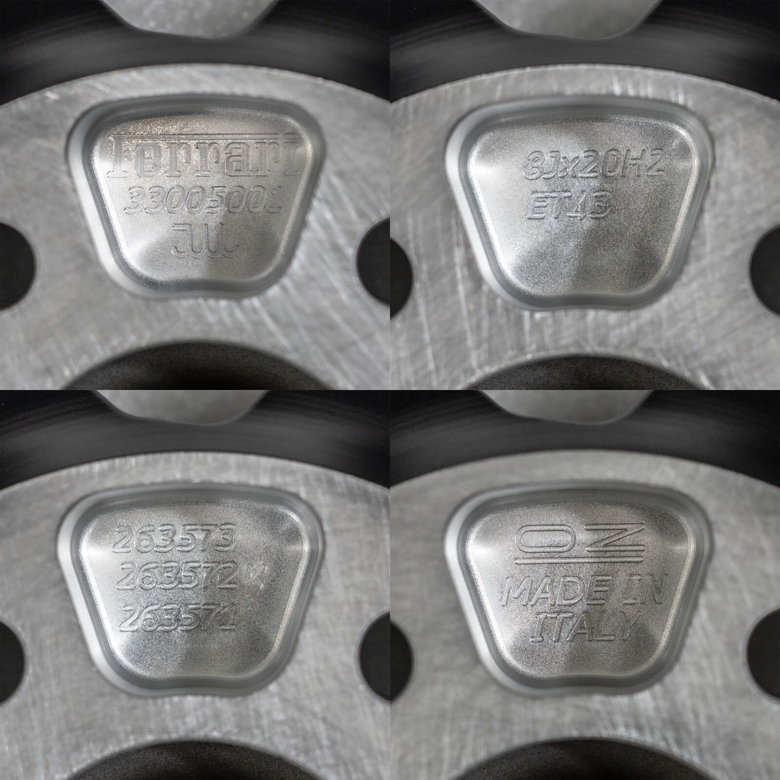 Ferrari California T 20" inch rim OEM 2008-2017 Genuine NEW Forged wheel set - Image 20