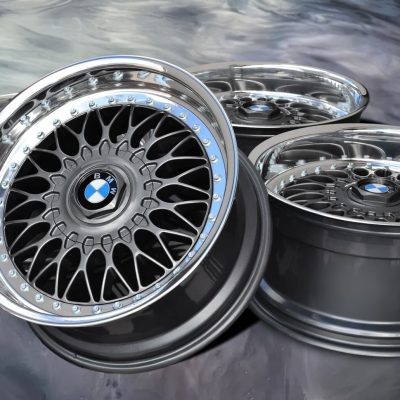 BMW 540i 750iL E34 E32 E36 E31 17" inch OEM Staggered Genuine BBS RC wheel set