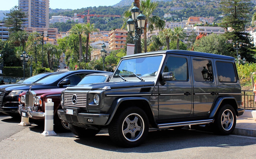 Mercedes G500 G55 AMG 18" inch rim OEM 2003 2004 2005 2006 2007 2008 Wheel SET - Image 3