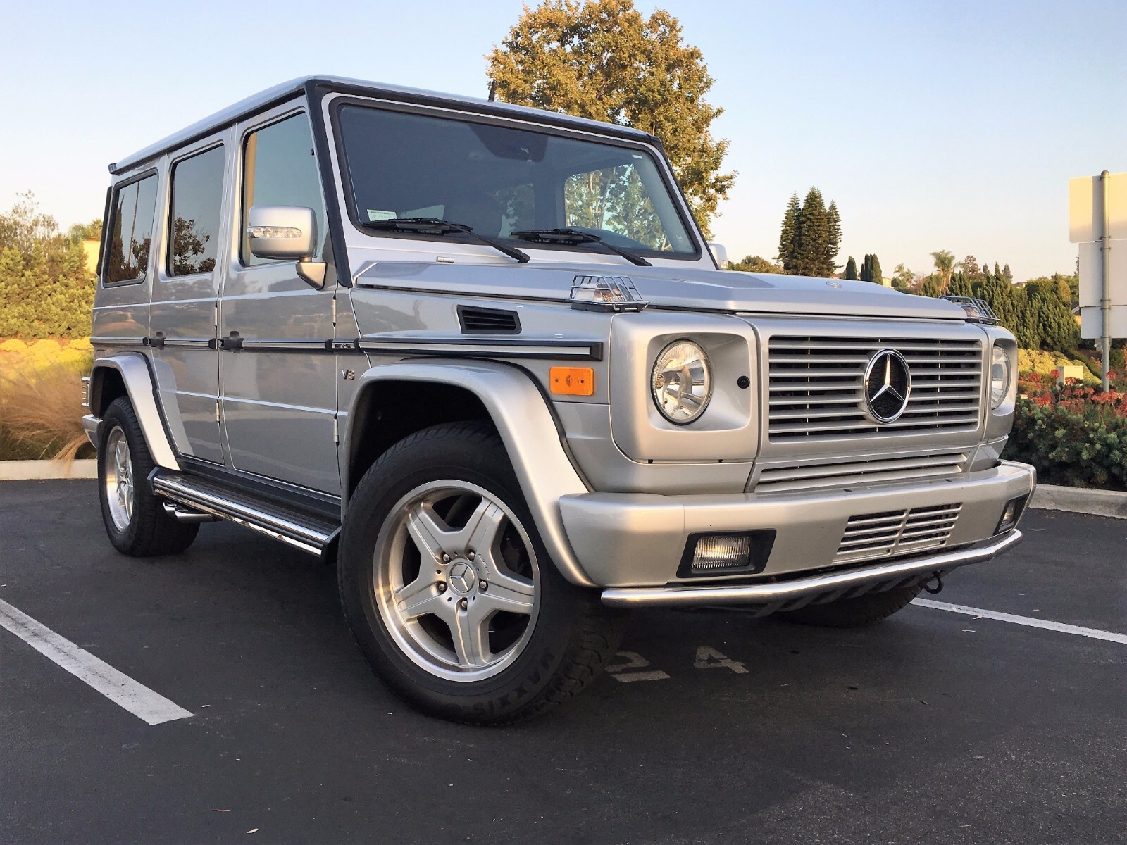Mercedes G500 G55 AMG 18" inch rim OEM 2003 2004 2005 2006 2007 2008 Wheel SET - Image 7