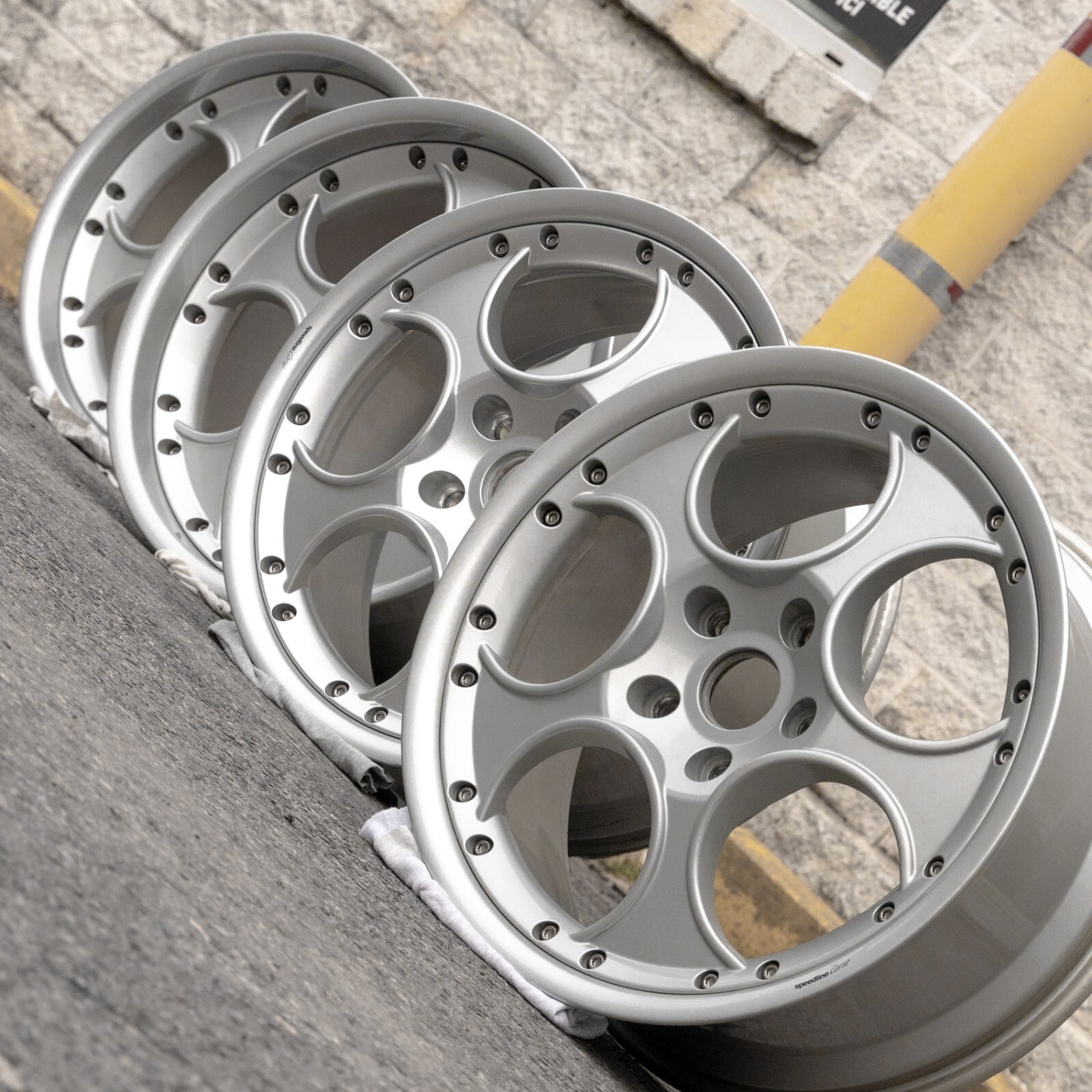 Lamborghini Murcielago 18" inch Rim OEM Genuine Speedline Corse Wheels Set of 4