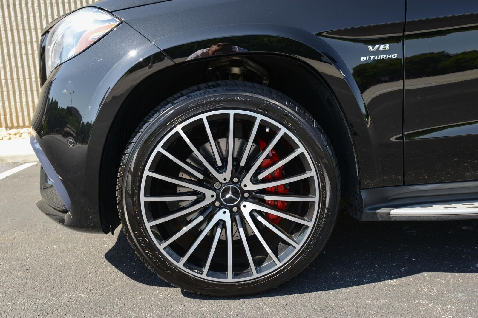 Mercedes GL63 GLS63 AMG 22" inch rim OEM 2015 2016 2017 2018 2019 AMG Wheel SET - Image 3