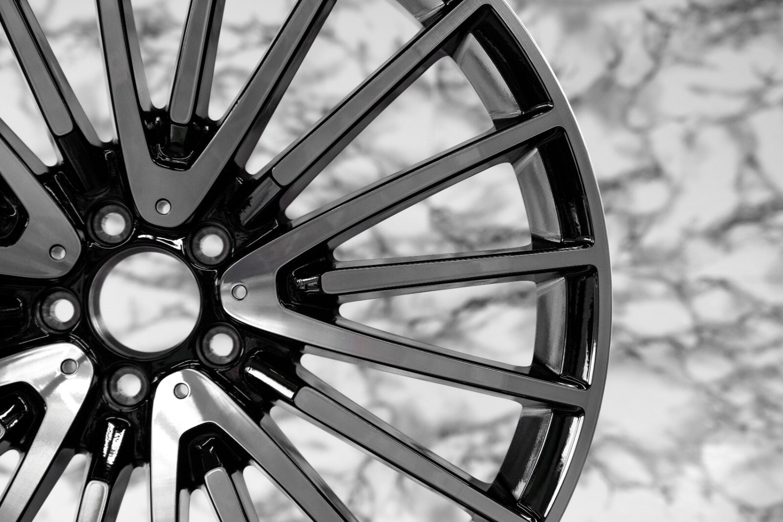 Mercedes GL63 GLS63 AMG 22" inch rim OEM 2015 2016 2017 2018 2019 AMG Wheel SET - Image 8