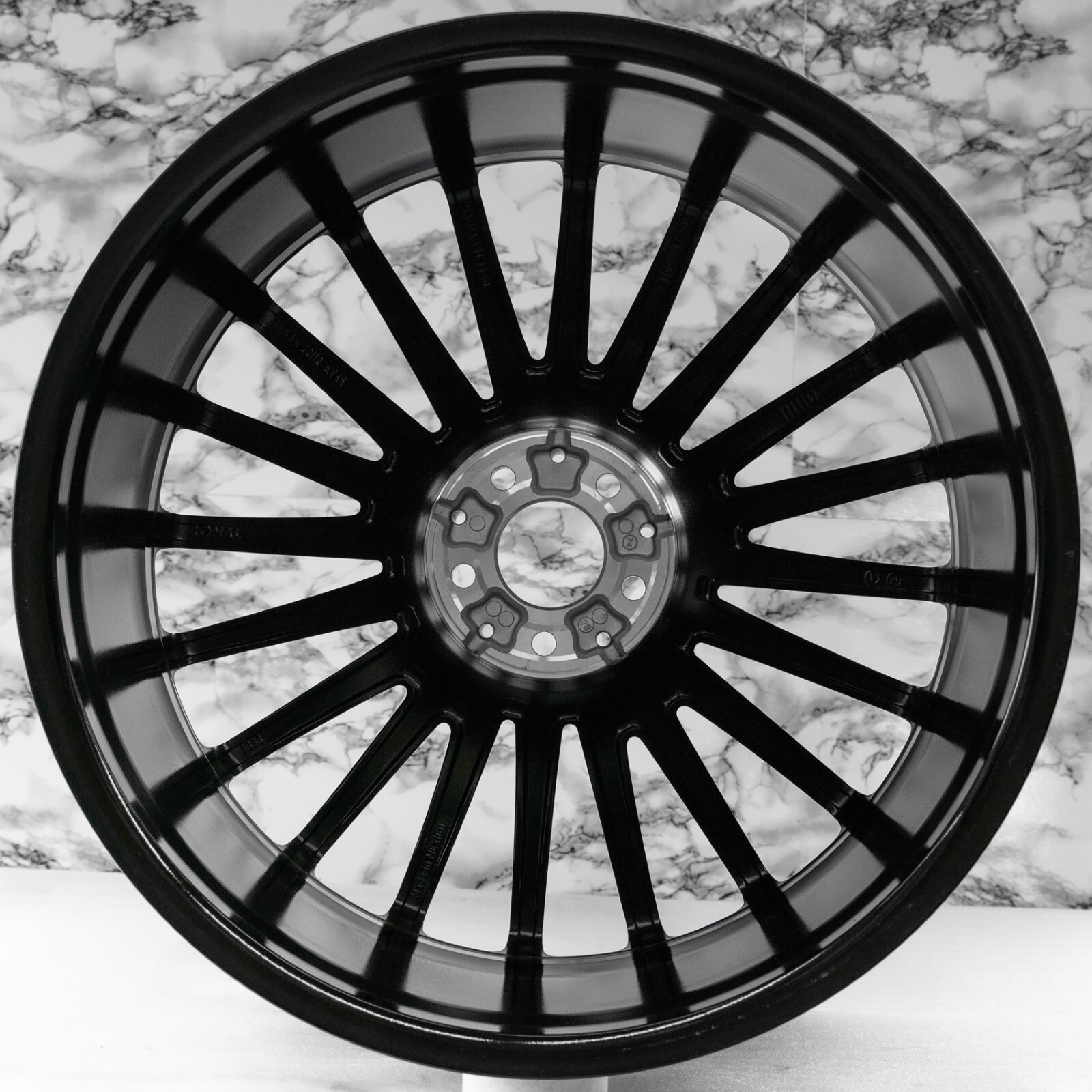 Mercedes GL63 GLS63 AMG 22" inch rim OEM 2015 2016 2017 2018 2019 AMG Wheel SET - Image 22