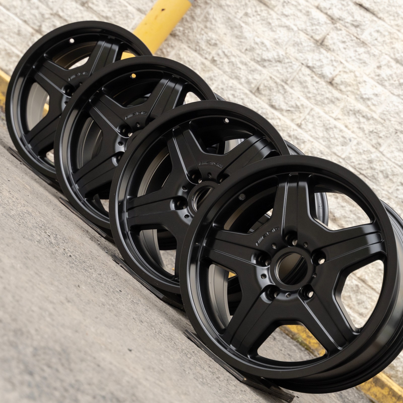 Mercedes G500 G55 AMG 18" inch rim OEM 2003-2008 Genuine Original Wheels Set