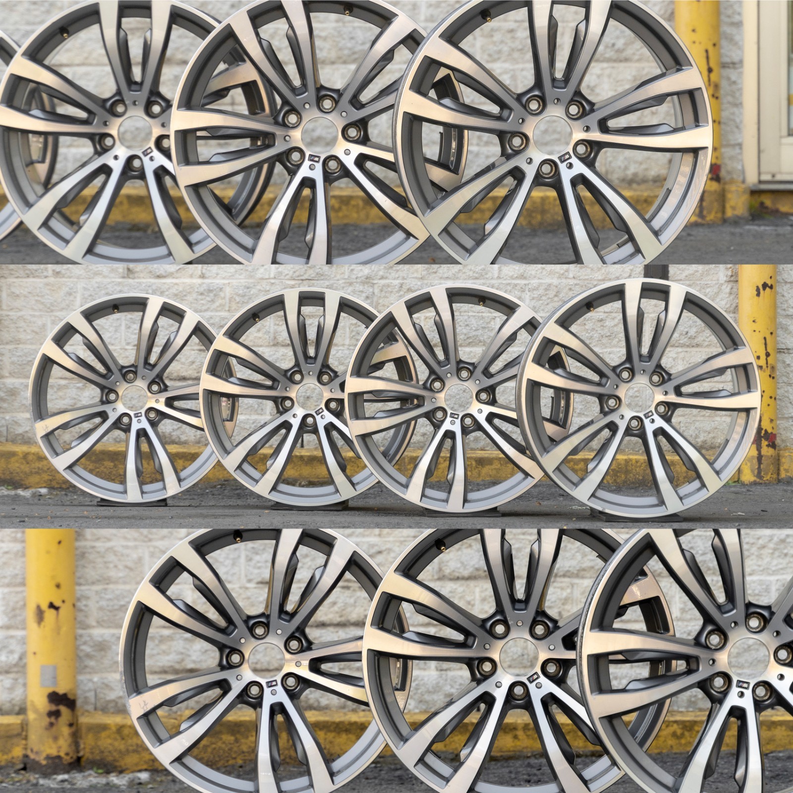 BMW X5 X6 20" inch Rim OEM 2012-2018 Genuine Original Style 469 wheel Set - Image 4