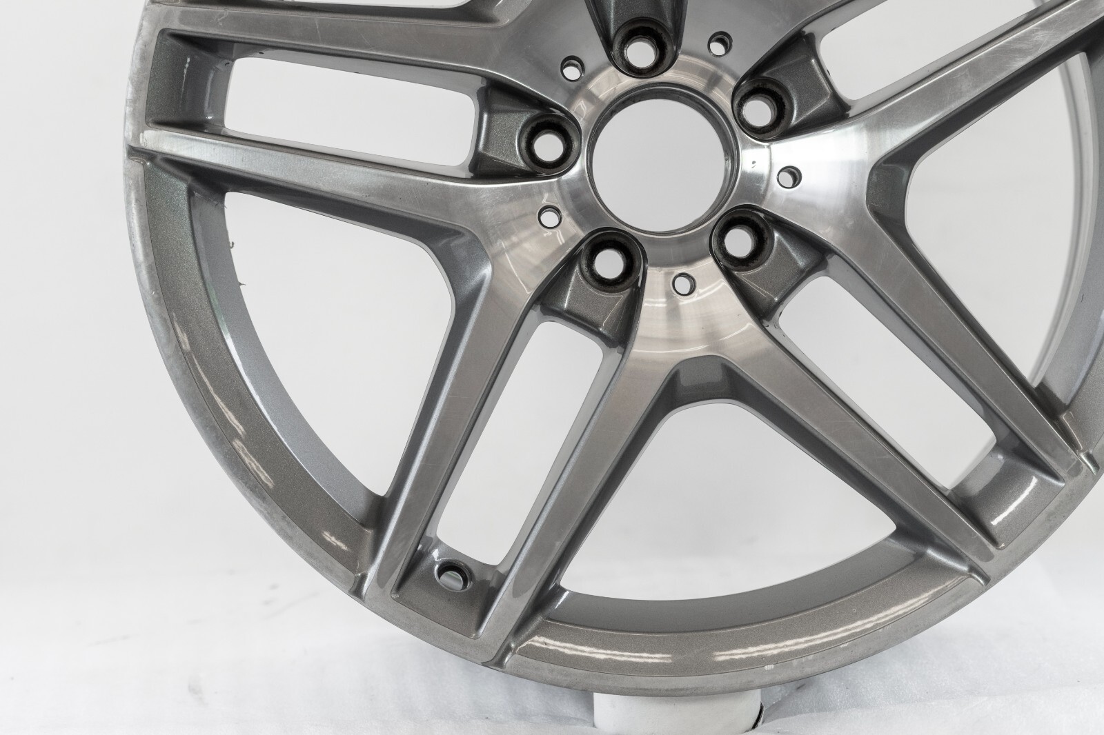 Mercedes S400 S550 19" inch Front rim OEM 2014-2020 Genuine Original AMG wheel - Image 5