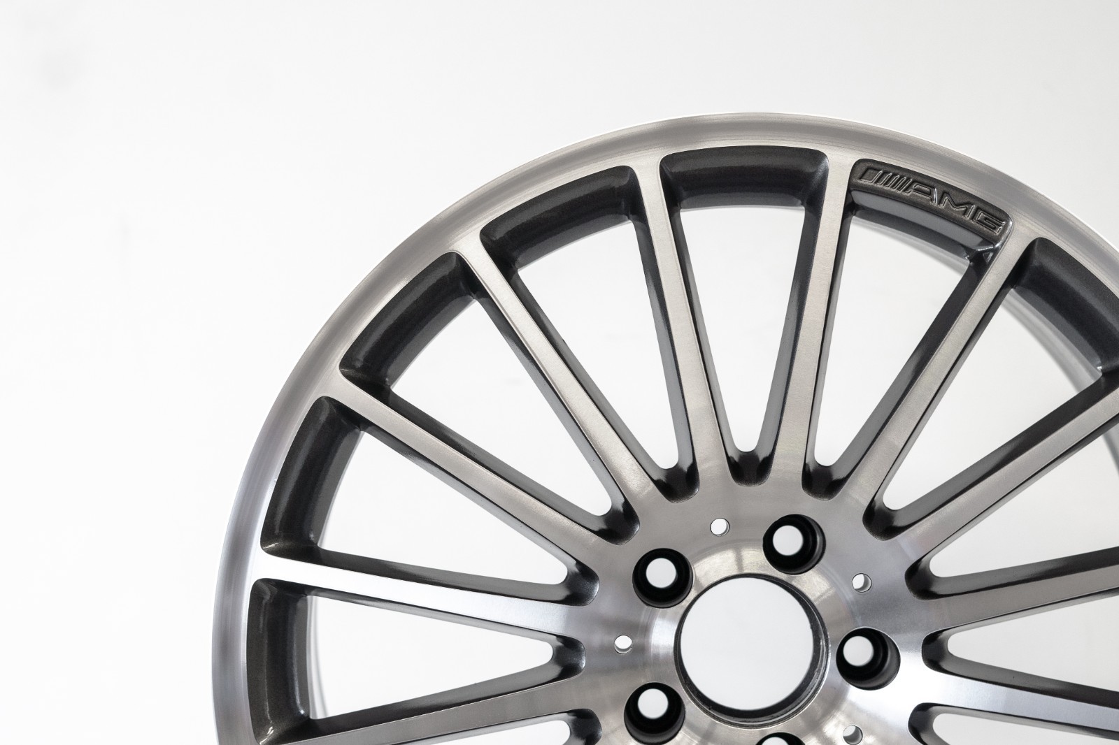 Mercedes C63 AMG 19" inch Rear rim OEM 2008-2015 Genuine Affalterbach wheel - Image 3