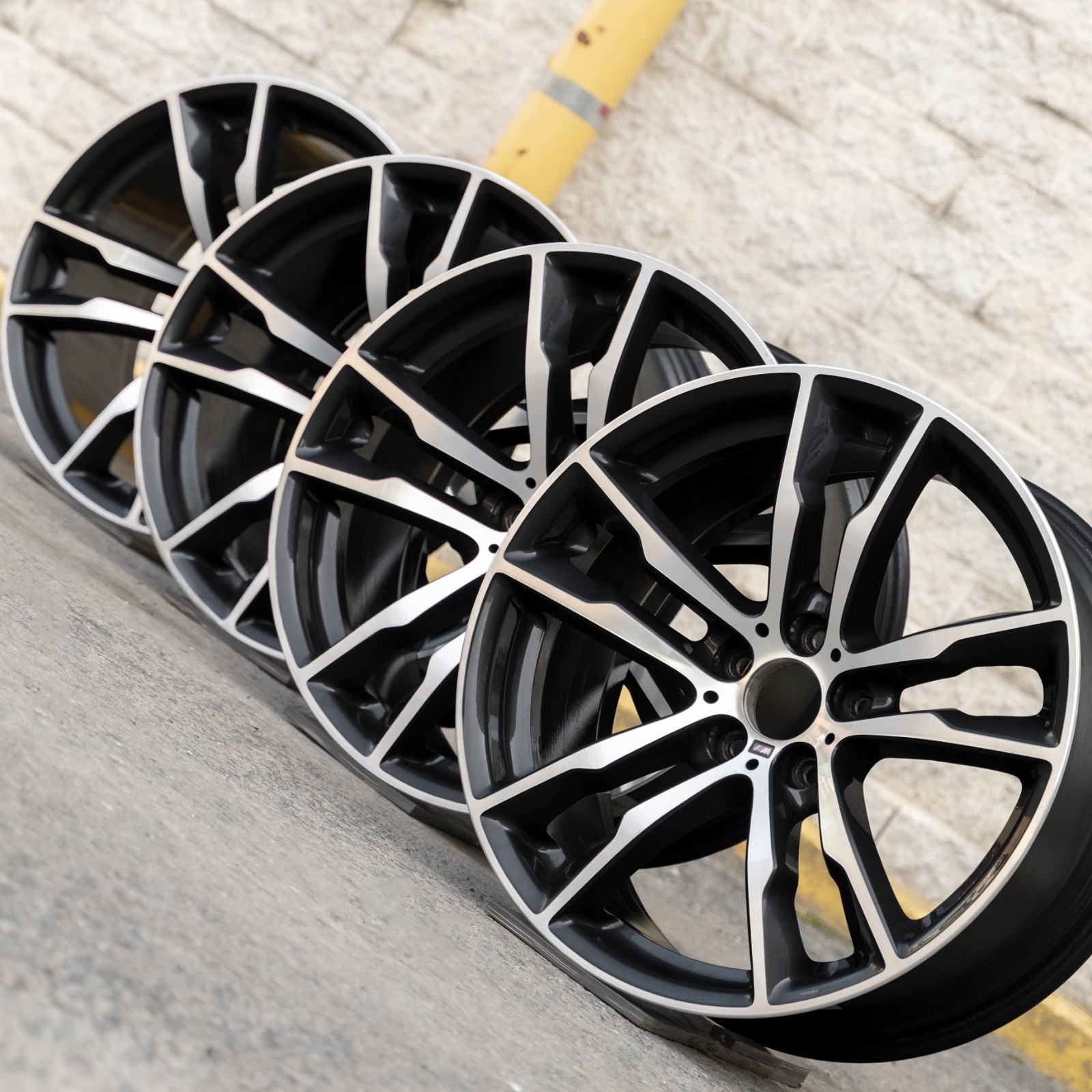 BMW X5 X6 X5M X6M 20" inch rim OEM 2014-2019 Genuine Style 611M wheels Set of 4