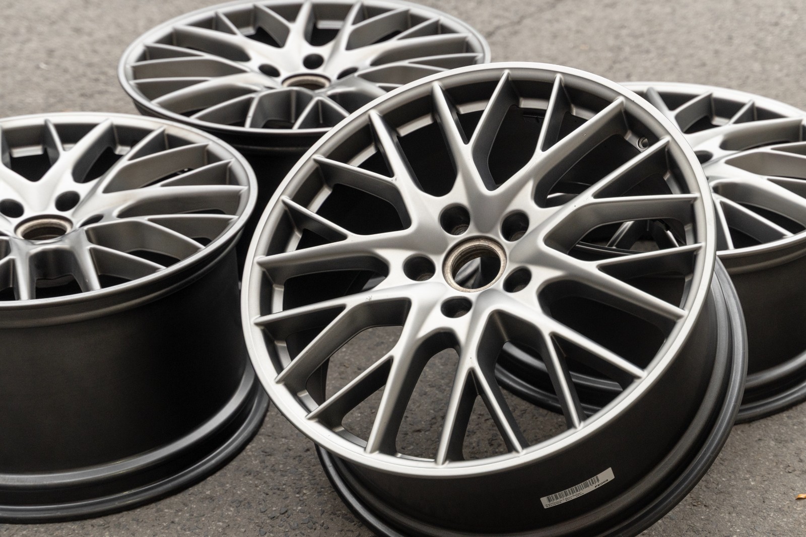 Porsche Panamera 4 4S GTS Turbo 21" inch rim OEM 2016-2025 Genuine Wheels Set - Image 3