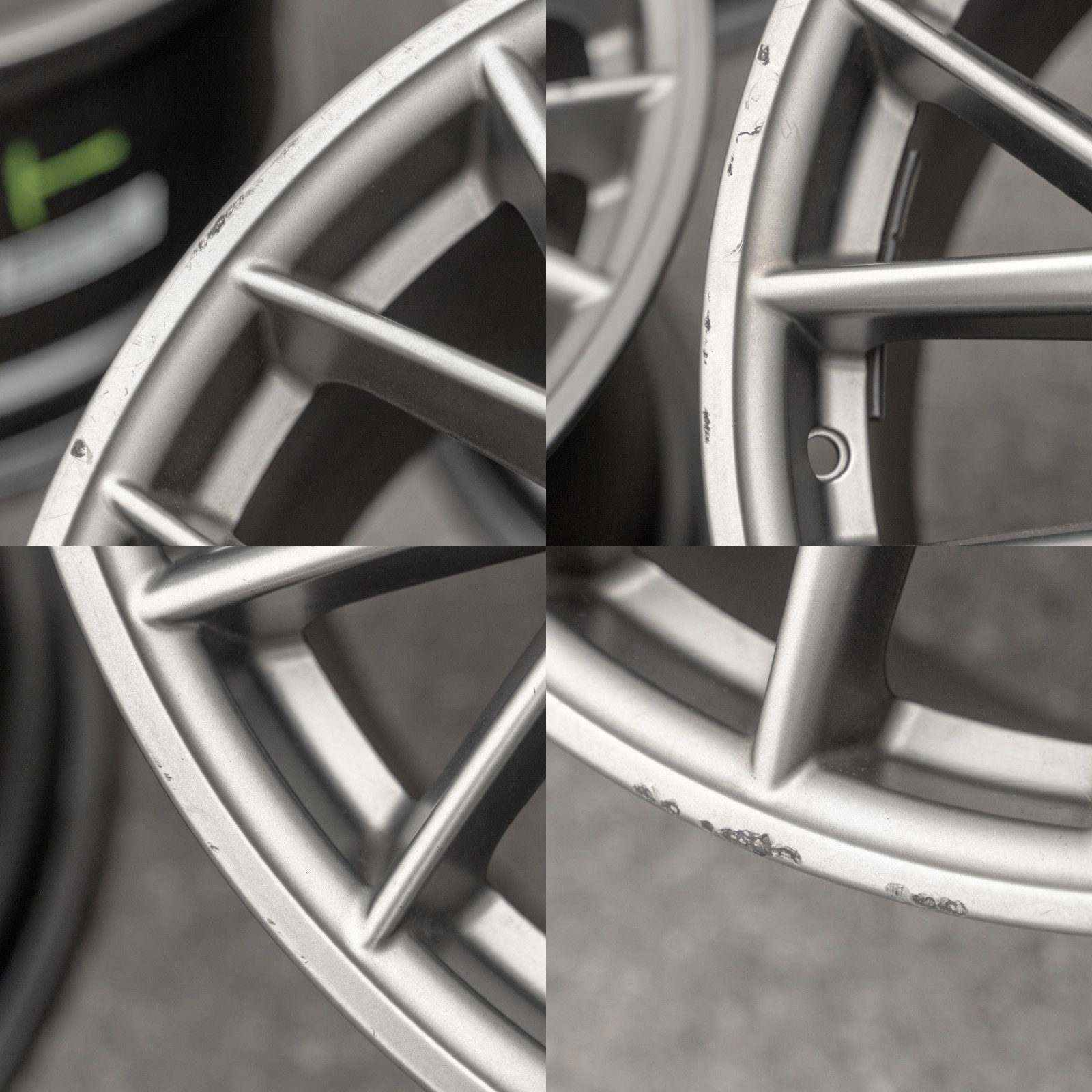 Porsche Panamera 4 4S GTS Turbo 21" inch rim OEM 2016-2025 Genuine Wheels Set - Image 16