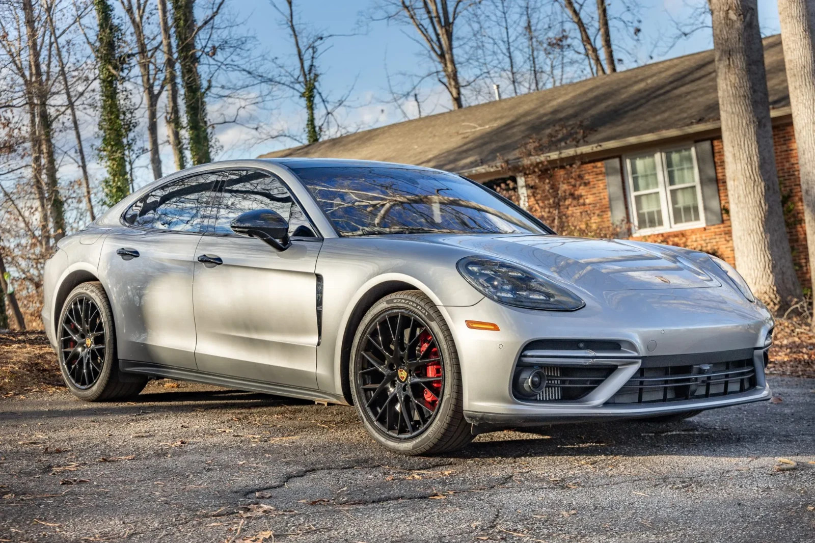 Porsche Panamera 4 4S GTS Turbo 21" inch rim OEM 2016-2025 Genuine Wheels Set - Image 4