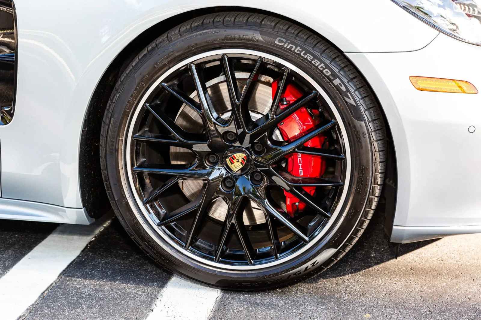 Porsche Panamera 4 4S GTS Turbo 21" inch rim OEM 2016-2025 Genuine Wheels Set – Image 19