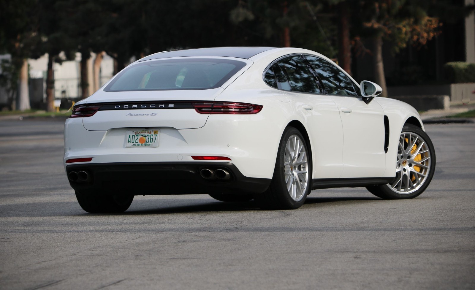 Porsche Panamera 4 4S GTS Turbo 21" inch rim OEM 2016-2025 Genuine Wheels Set – Image 8