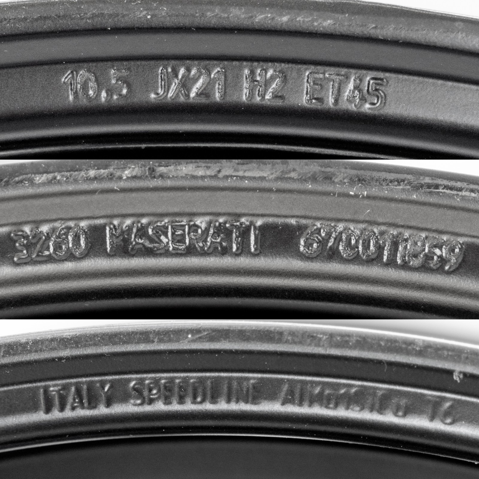 Maserati Ghibli Quattroporte GTS 21" inch Rear Rim OEM 2014-2023 Genuine Wheel - Image 17