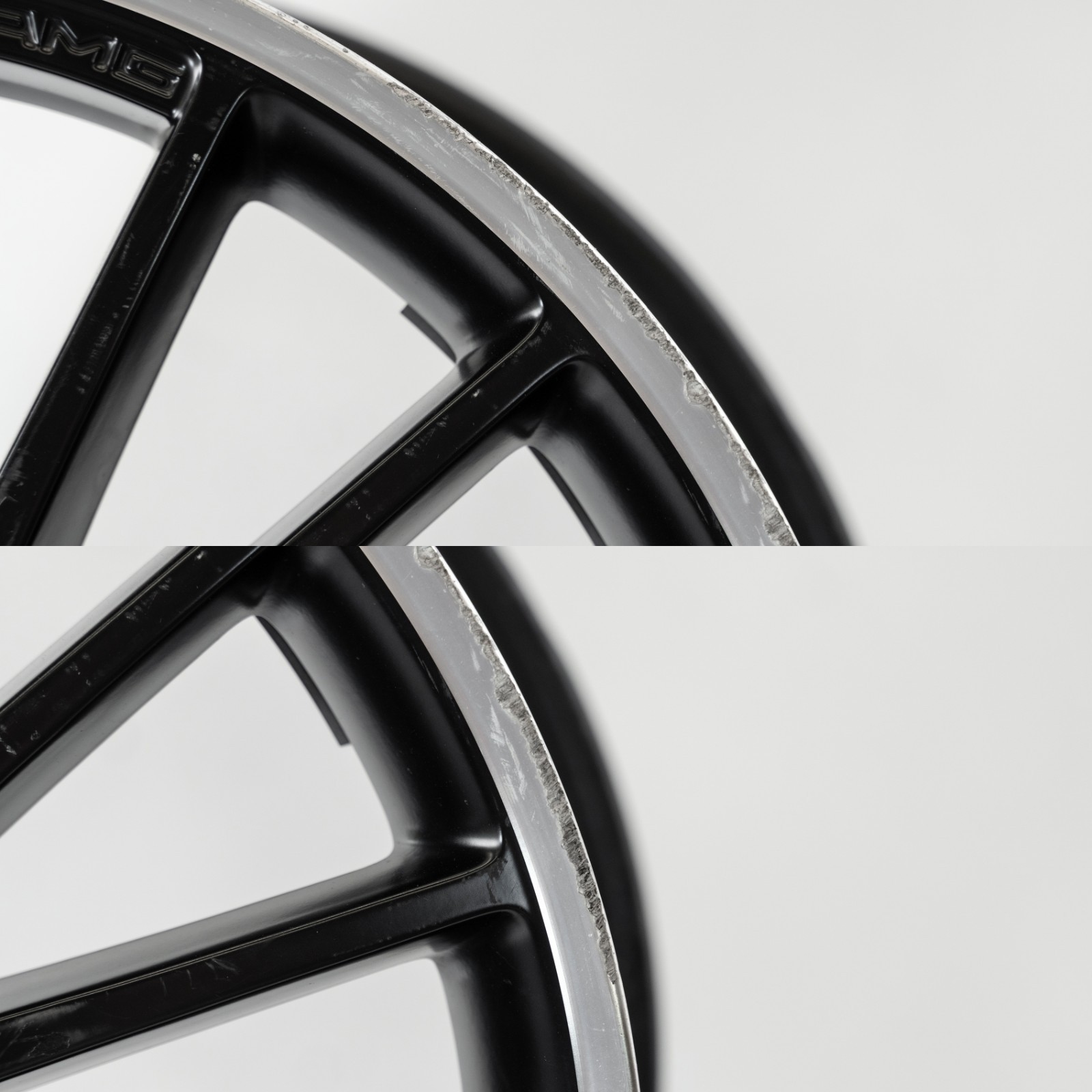 Mercedes C63 AMG 19" inch Rear rim OEM 2008-2015 Genuine Affalterbach wheel - Image 6
