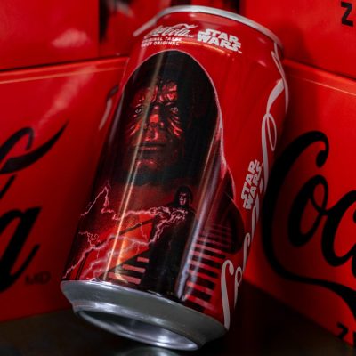 Star Wars Emperor Palpatine Coca Cola Coke Can Limited Edition Disney Sith 2025