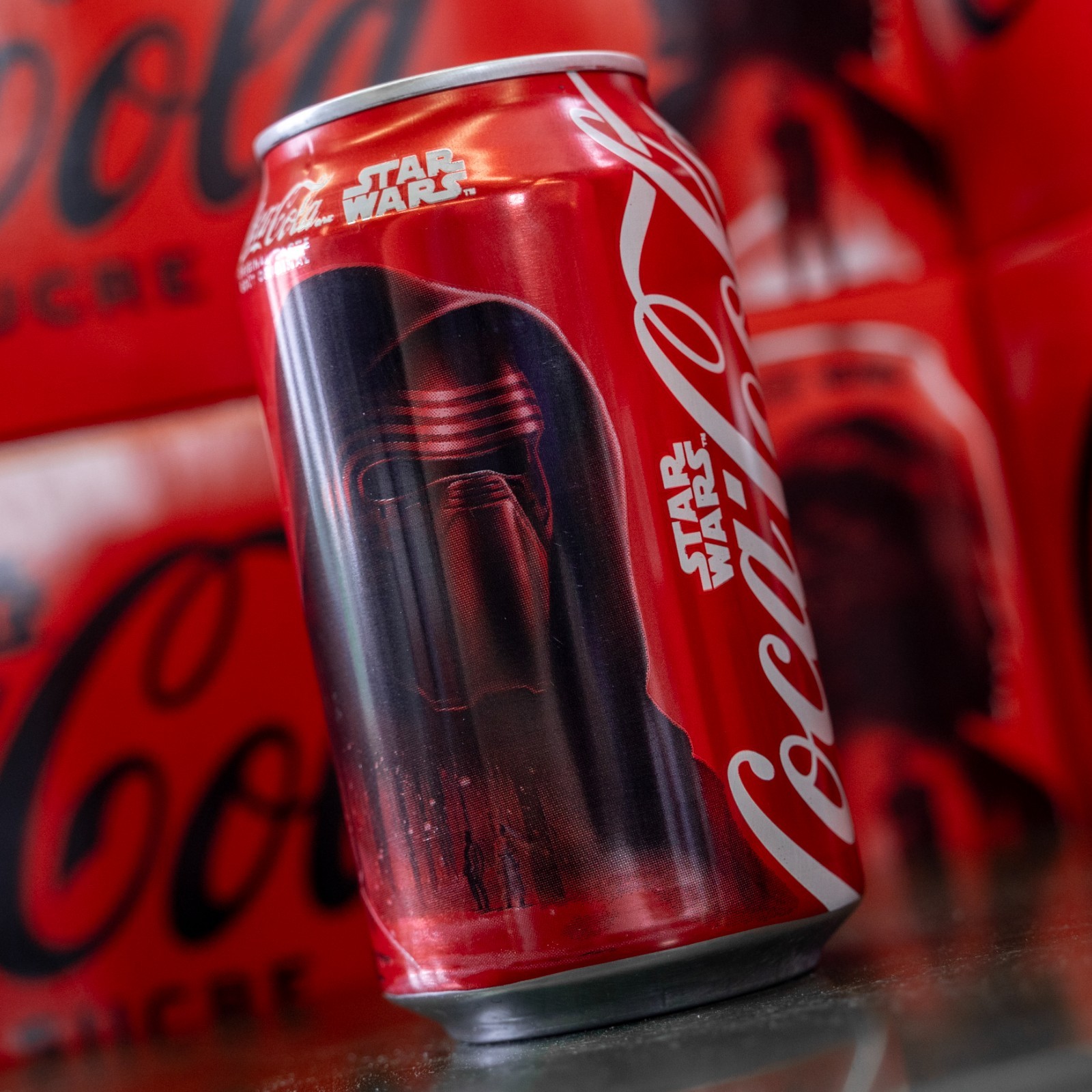Star Wars Kylo Ren Coca Cola Coke Can Limited Edition Disney Sith 2025 - Image 3