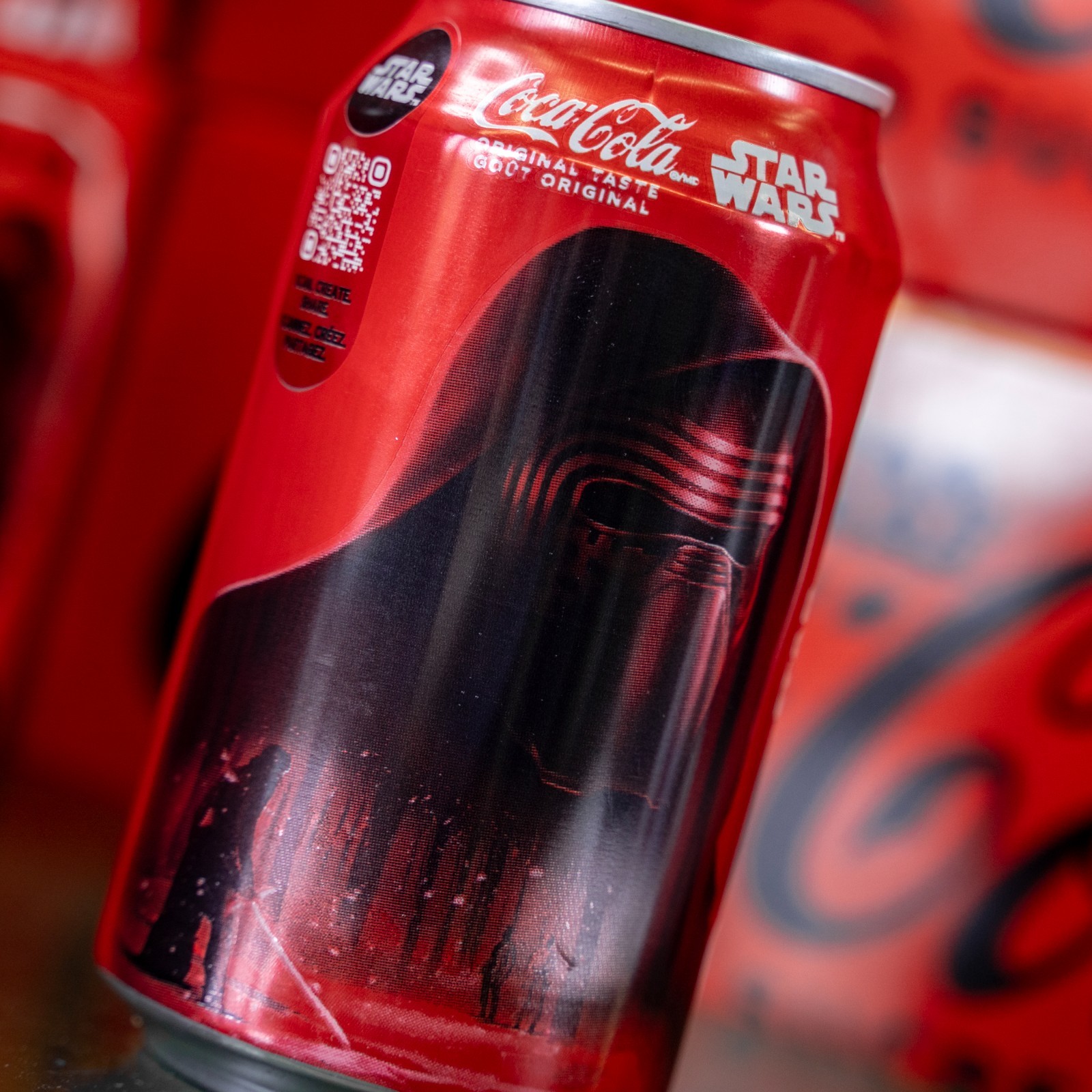 Star Wars Kylo Ren Coca Cola Coke Can Limited Edition Disney Sith 2025 - Image 4
