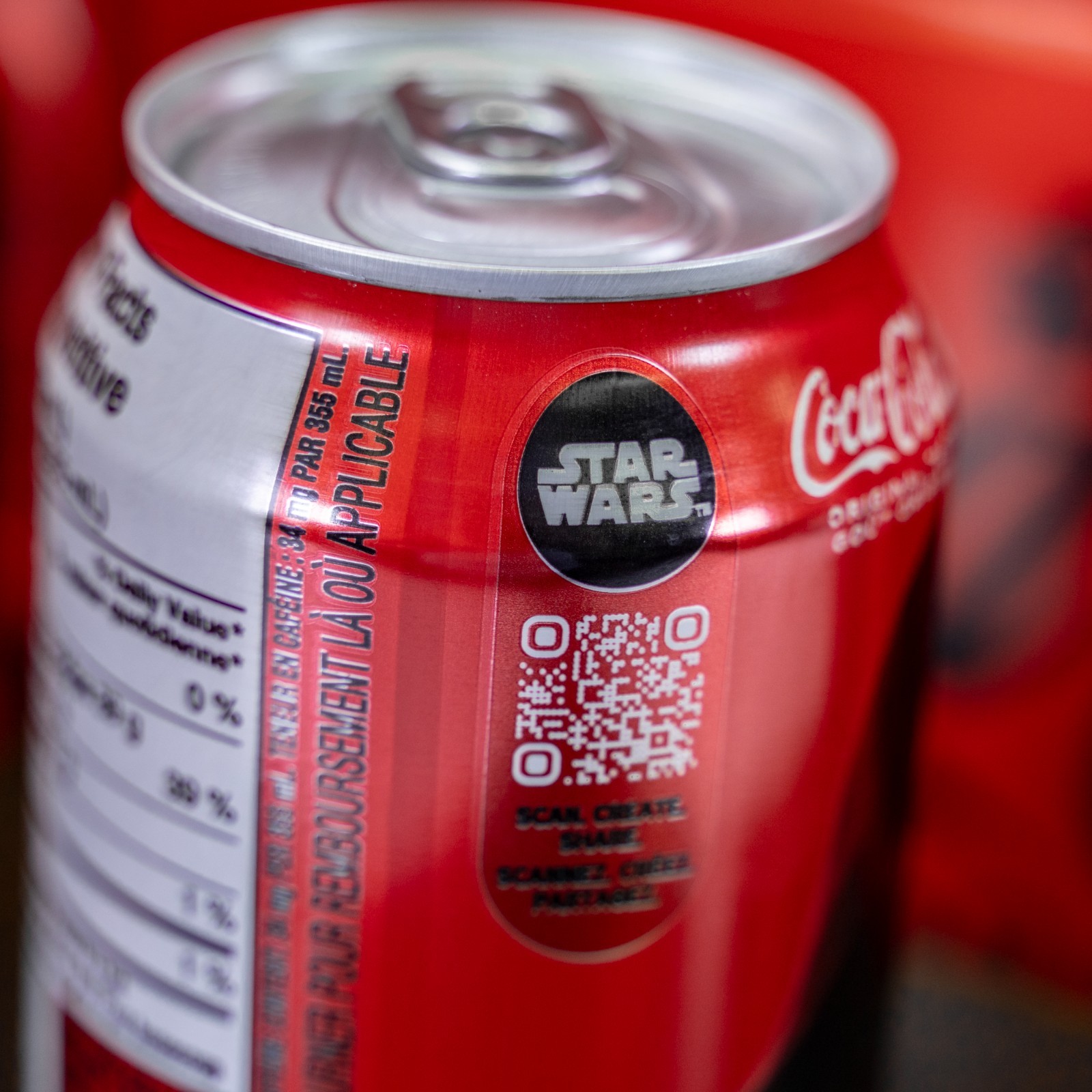 Star Wars Kylo Ren Coca Cola Coke Can Limited Edition Disney Sith 2025 - Image 8
