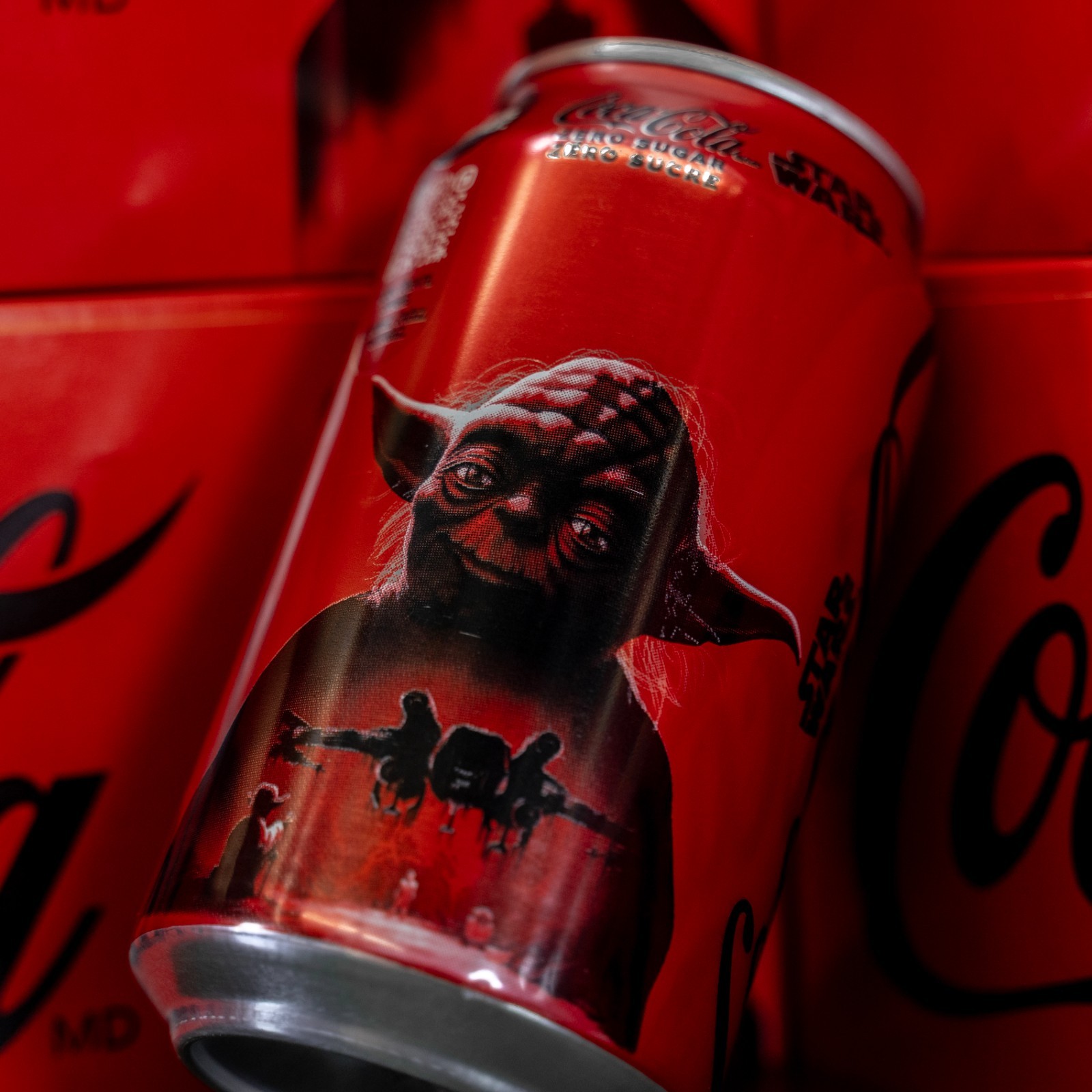 Star Wars Master Yoda Coca Cola Coke Zero Can Limited Edition Disney Jedi 2025