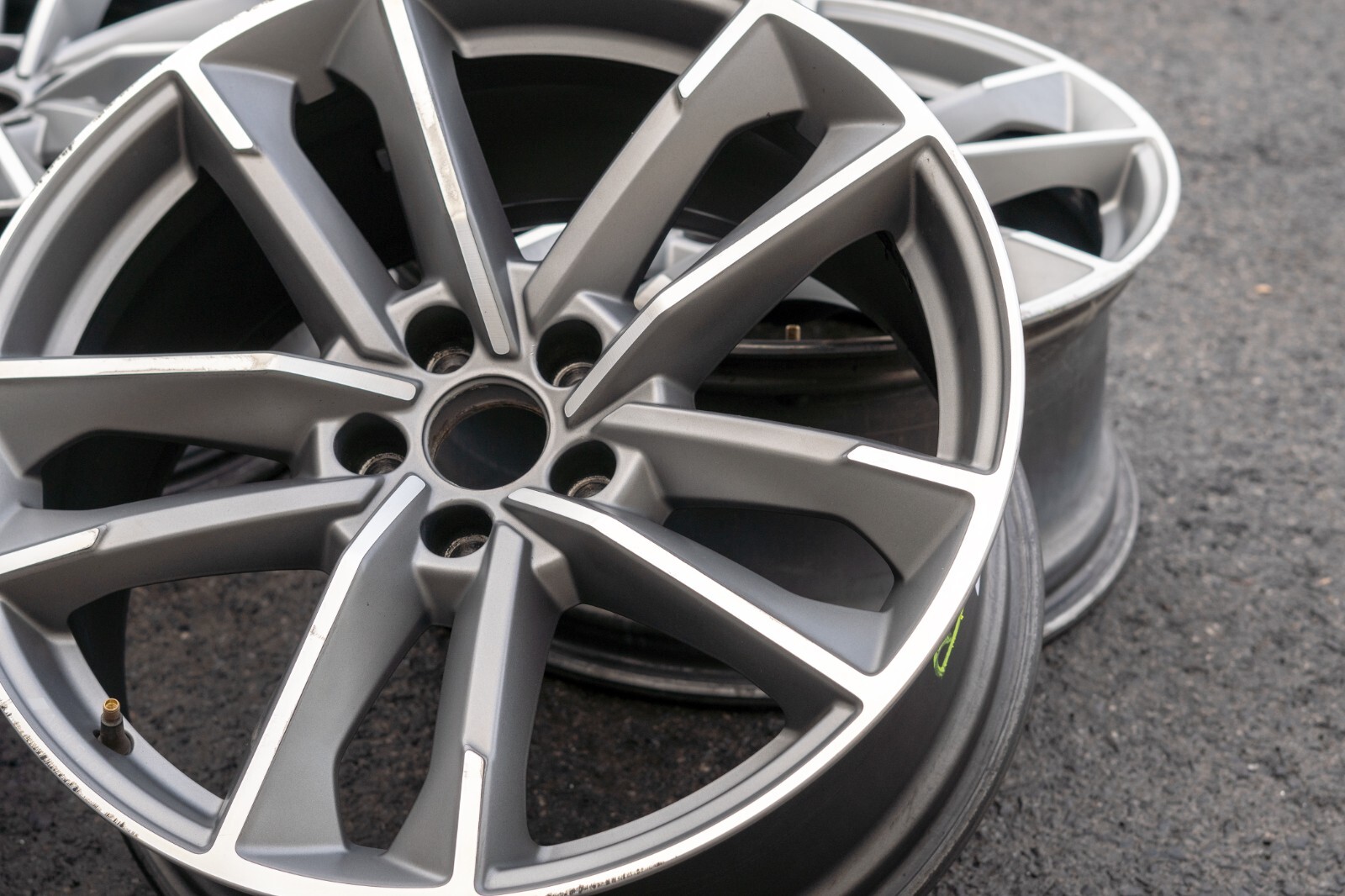Audi A5 S5 Sportback 19" inch rim OEM 2018 2019 2020 Genuine Wheel SET of 4 - Image 5