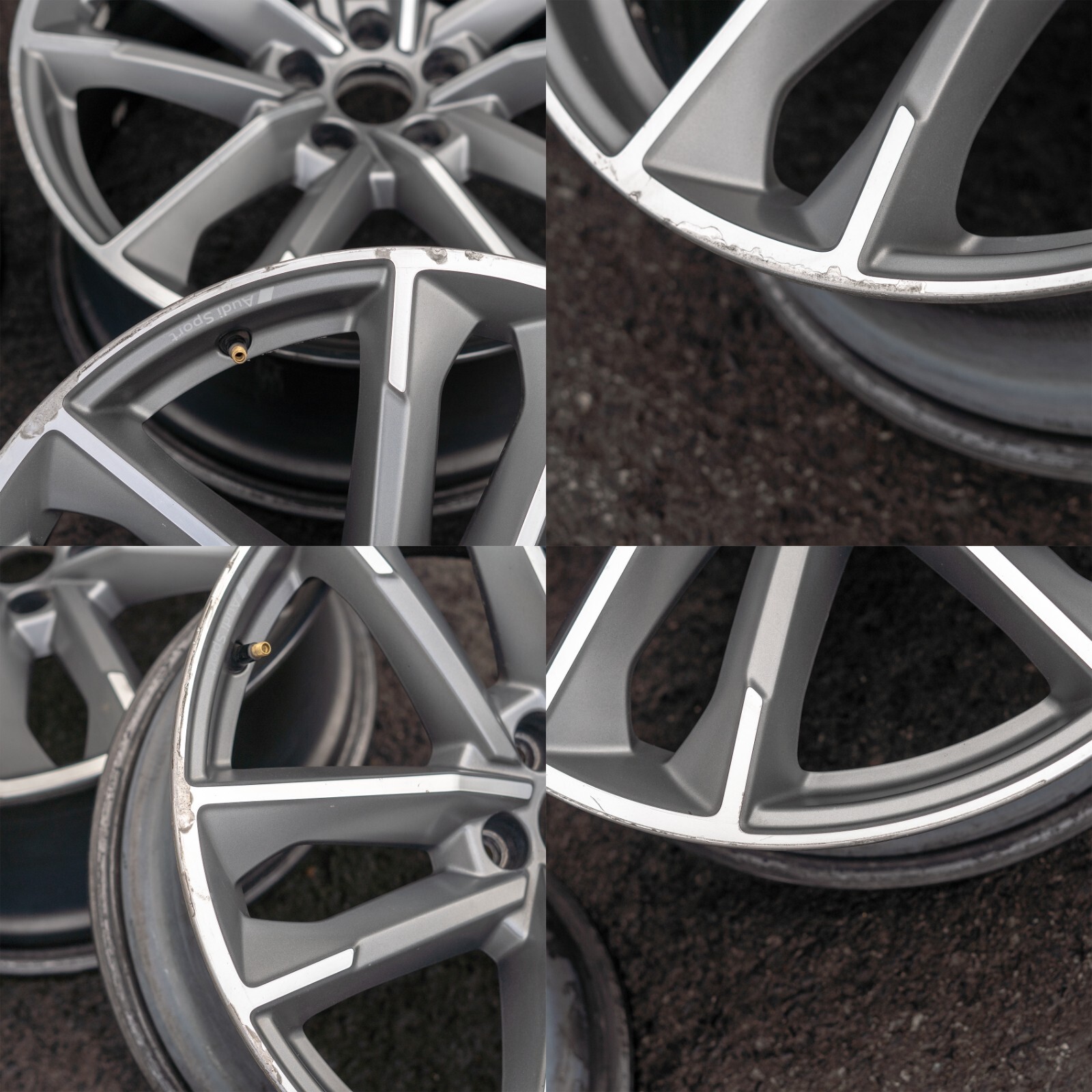 Audi A5 S5 Sportback 19" inch rim OEM 2018 2019 2020 Genuine Wheel SET of 4 - Image 18
