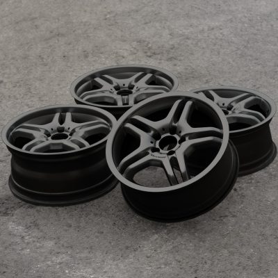 Mercedes CLK550 CLK55 CLK63 AMG 18" inch rim OEM 2002-2009 Genuine Wheel set