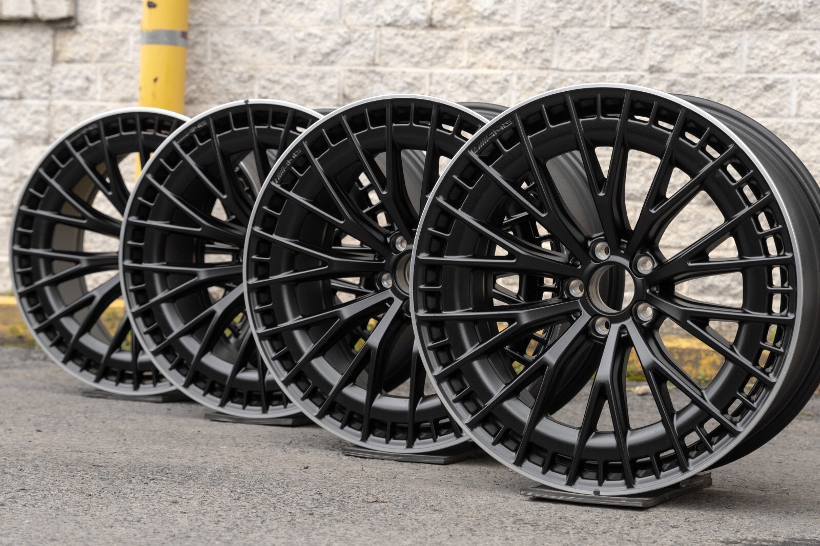 Mercedes GLC43 GLC63s AMG 21" inch rim OEM 2023-2026 Genuine Original Wheel SET – Image 4