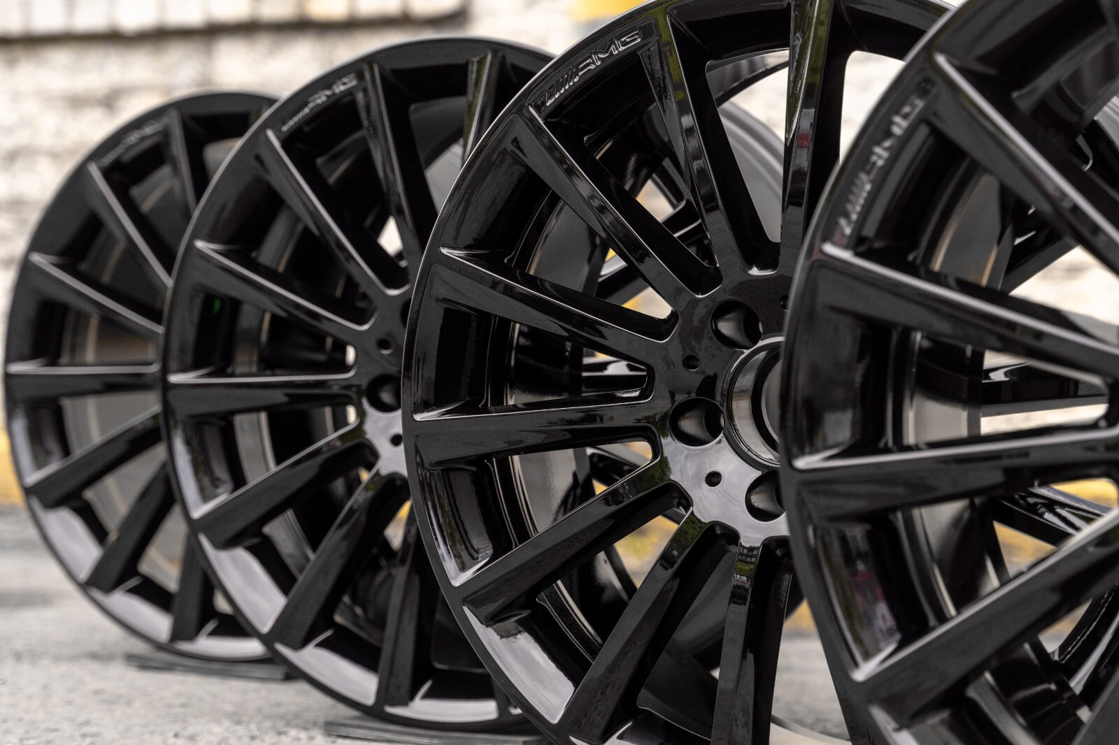 Mercedes E400 E43 E53 AMG 20" inch Rim OEM 2017 2018 2019 2020 Genuine Wheel SET - Image 4