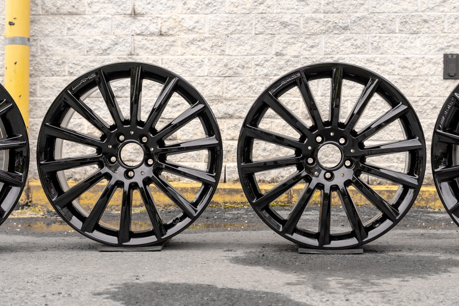 Mercedes E400 E43 E53 AMG 20" inch Rim OEM 2017 2018 2019 2020 Genuine Wheel SET - Image 14