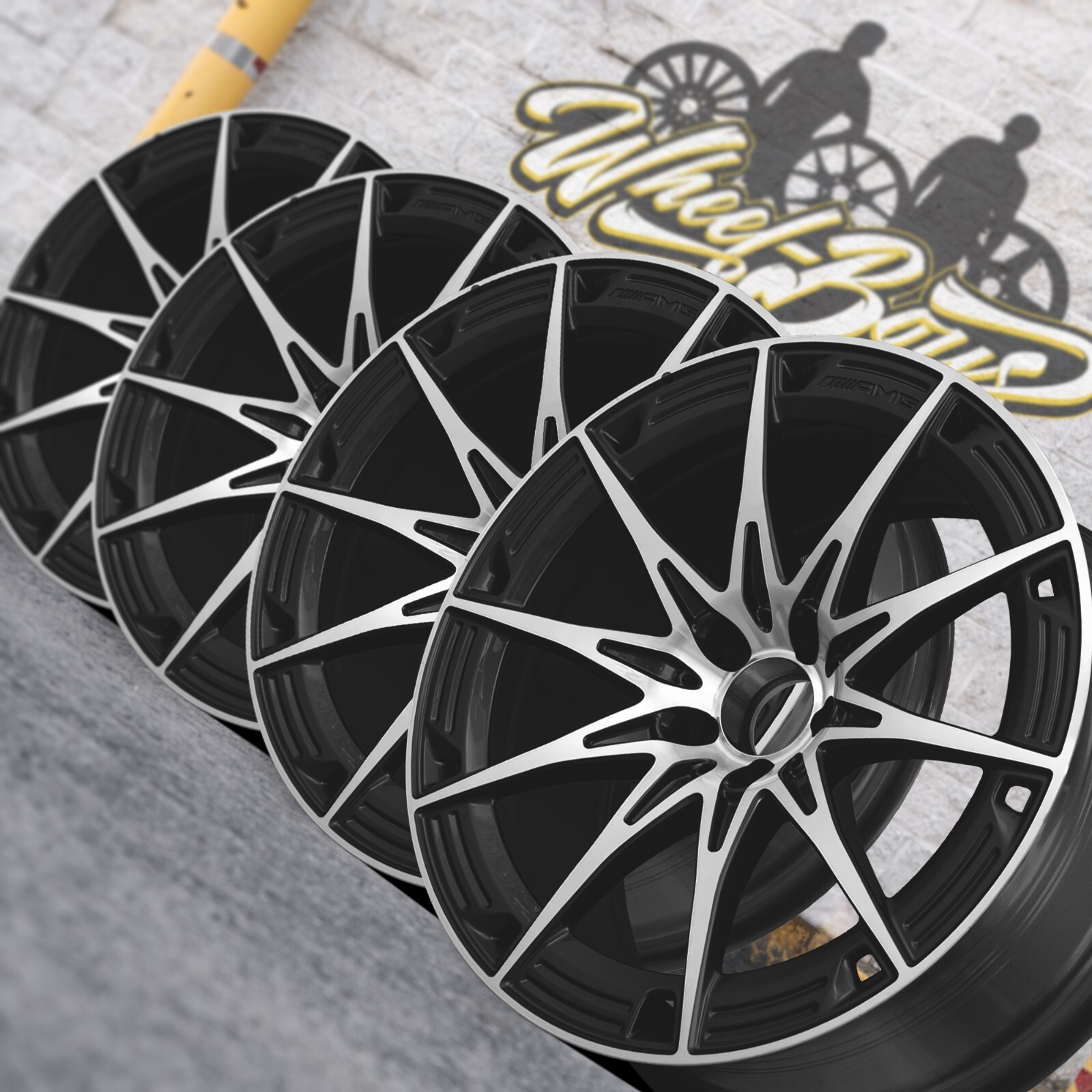 Mercedes CLE53 CLE63 AMG 19" inch rim OEM 2024 2025 Genuine Original Wheel Set