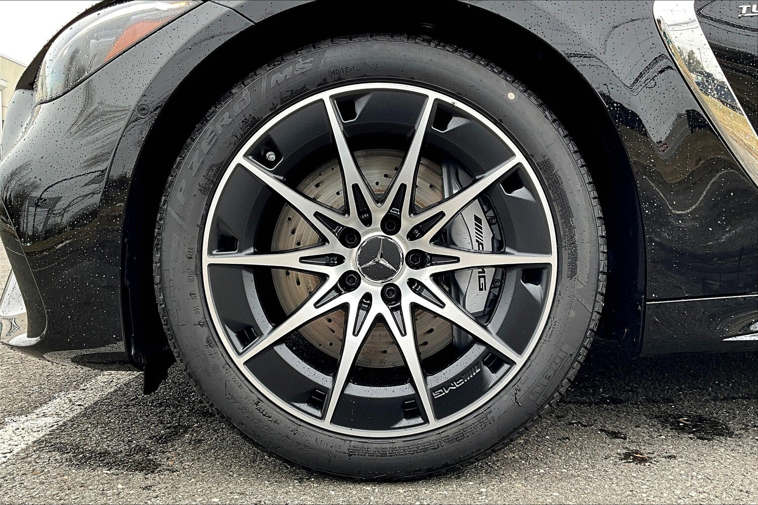 Mercedes CLE53 CLE63 AMG 19" inch rim OEM 2024 2025 Genuine Original Wheel Set - Image 4