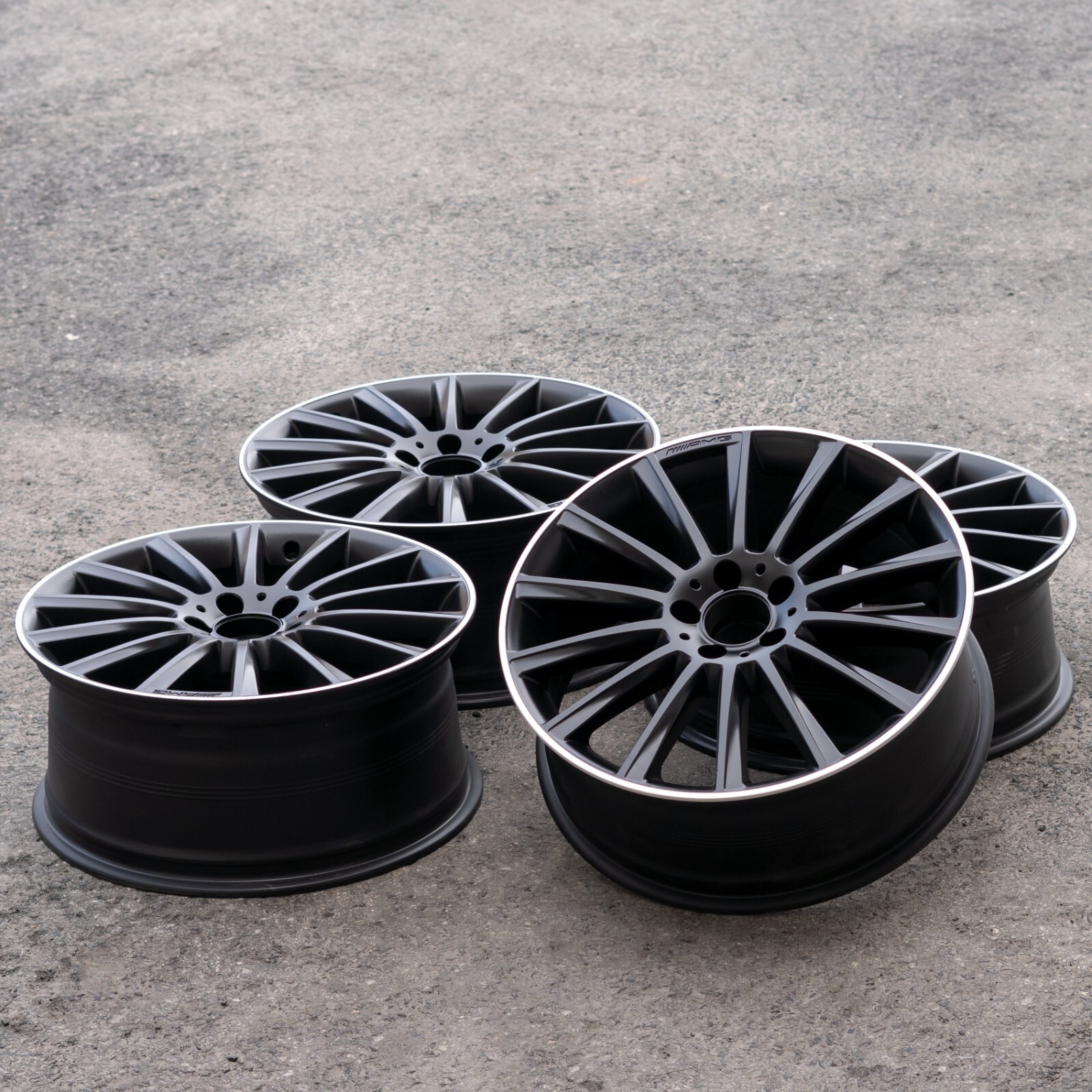 Mercedes E400 E43 E53 AMG 20" inch Rim OEM 2017 2018 2019 2020 Genuine Wheel SET - Image 3