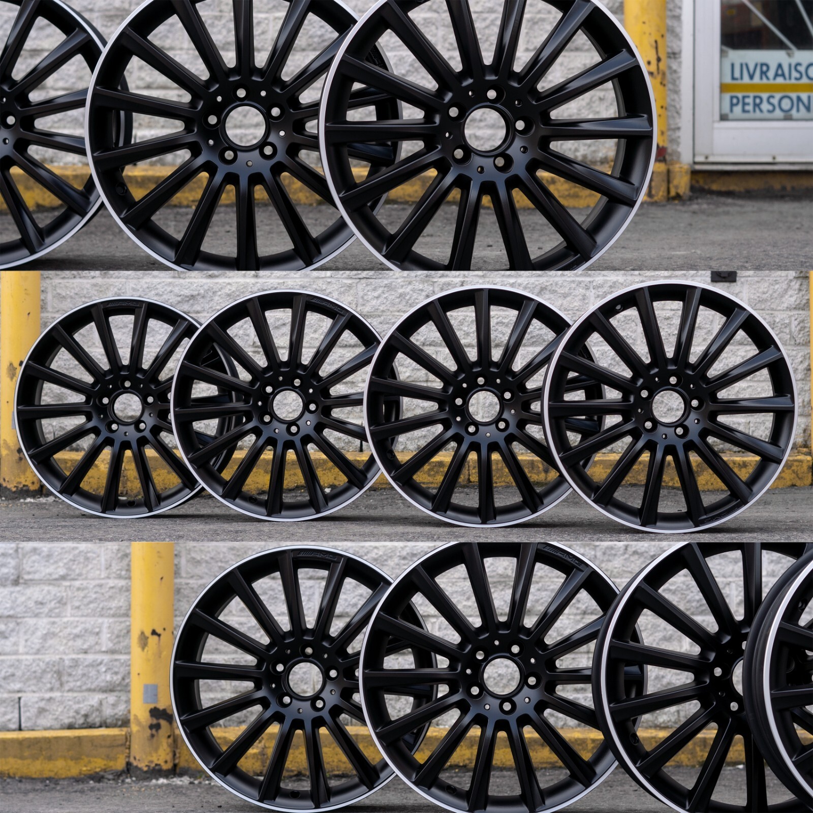 Mercedes E400 E43 E53 AMG 20" inch Rim OEM 2017 2018 2019 2020 Genuine Wheel SET - Image 10