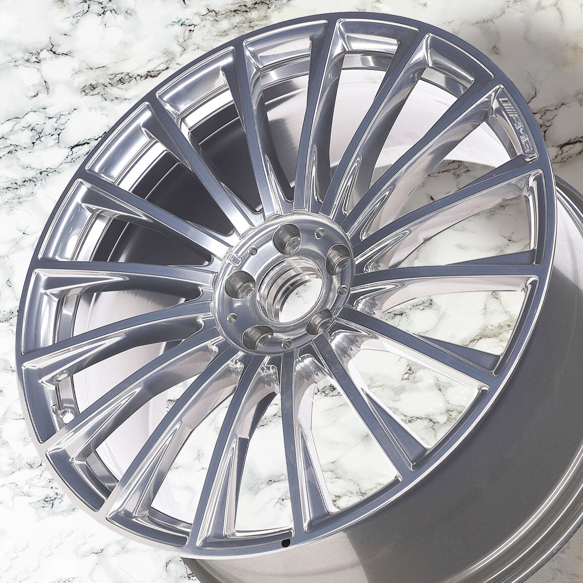 Mercedes S63 S65 AMG 20" Rear rim OEM 2014-2020 Polished Forged Original Wheel