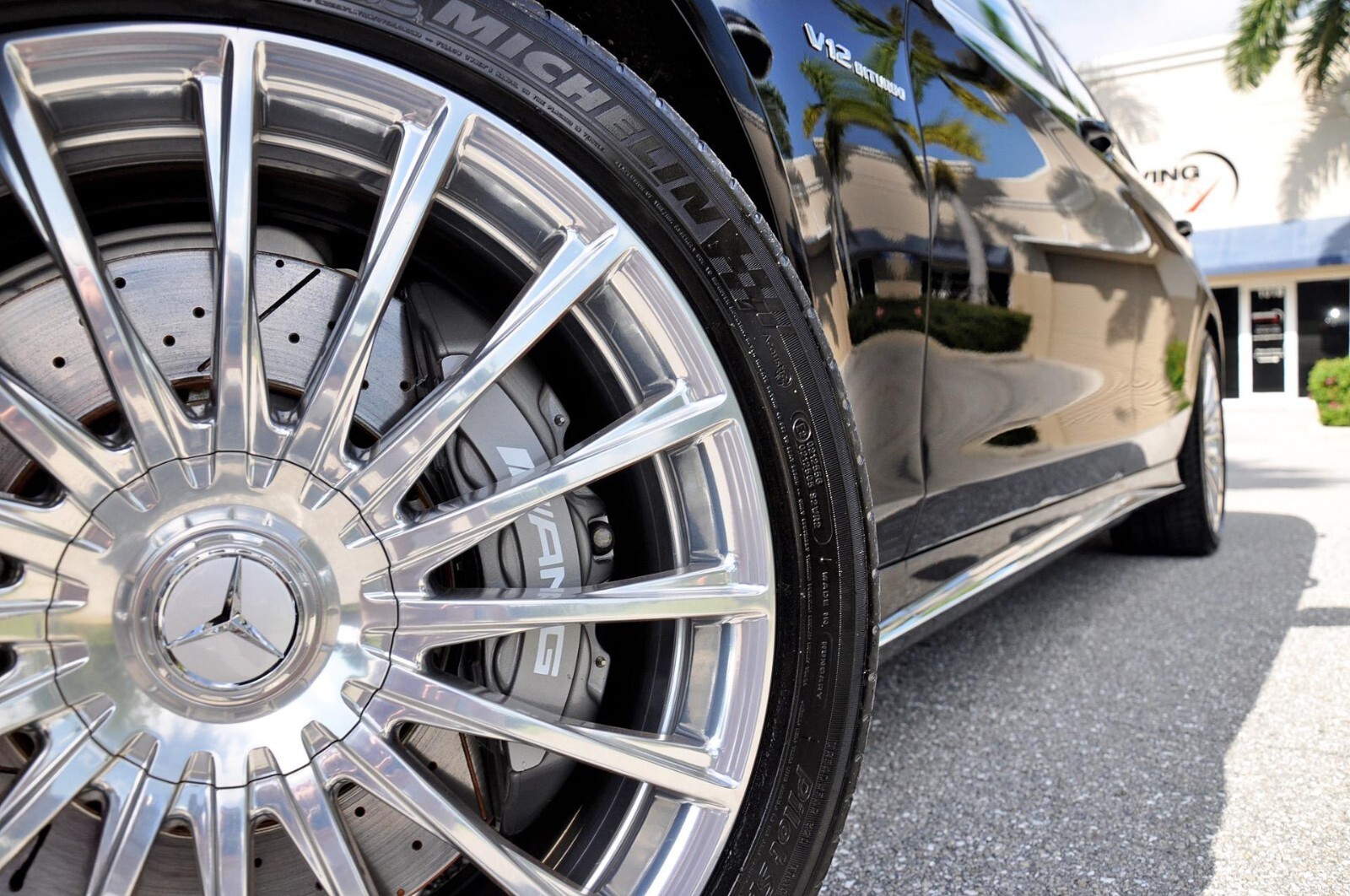 Mercedes S63 S65 AMG 20" Front rim OEM 2014-2020 Polished Forged Original Wheel - Image 2