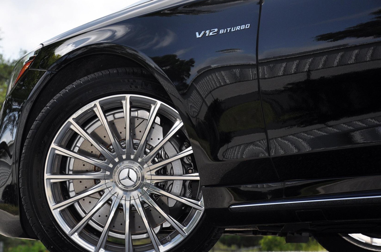 Mercedes S63 S65 AMG 20" Front rim OEM 2014-2020 Polished Forged Original Wheel - Image 7