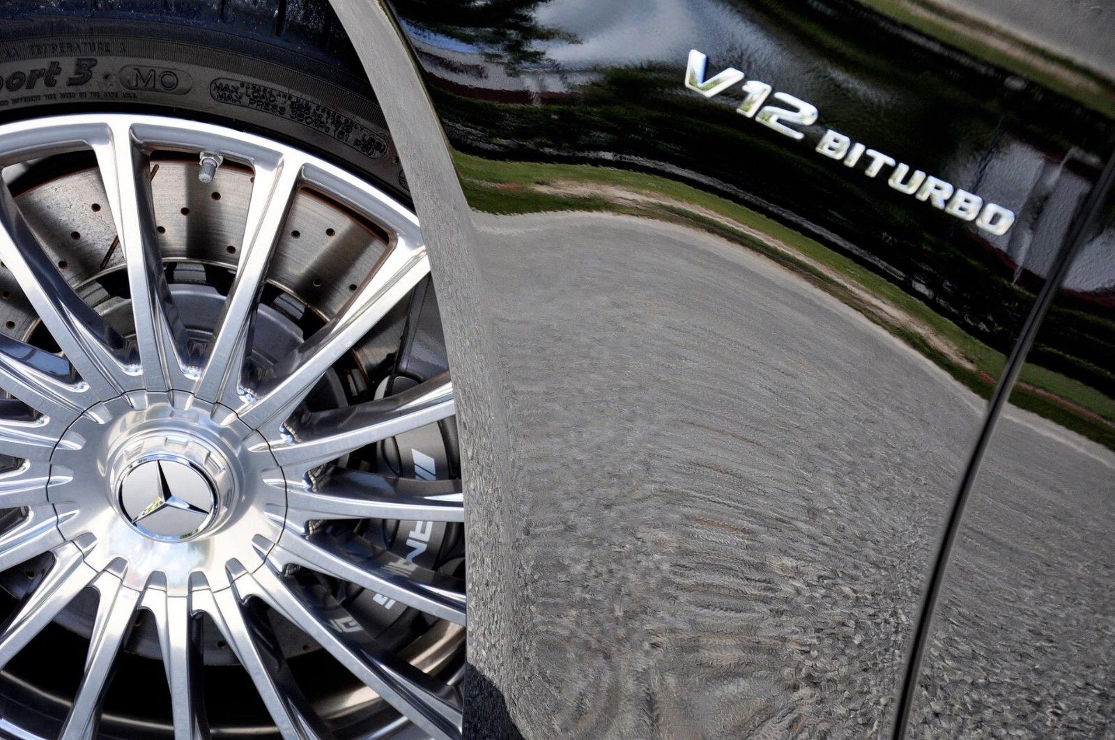 Mercedes S63 S65 AMG 20" Front rim OEM 2014-2020 Polished Forged Original Wheel - Image 8