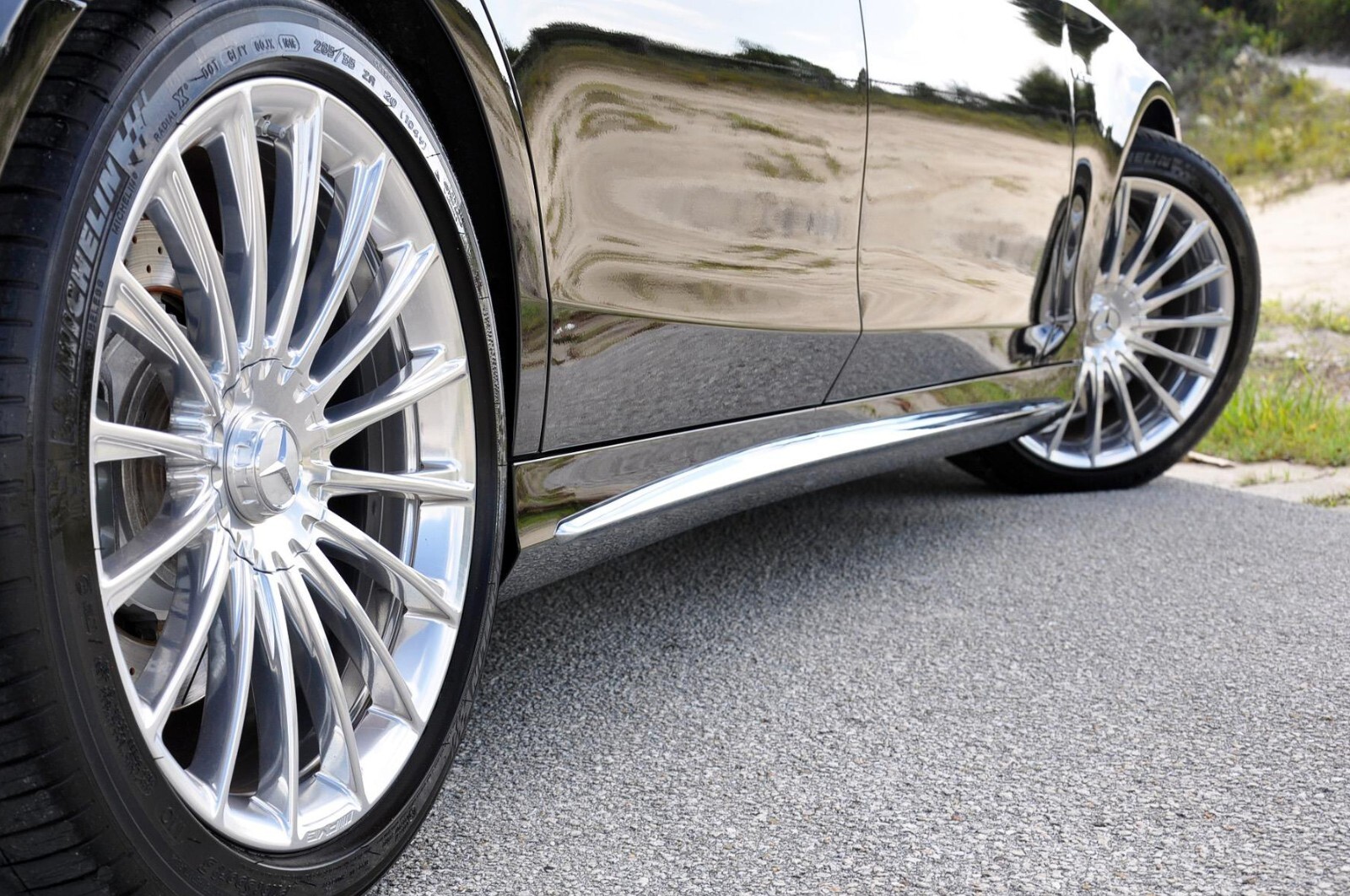 Mercedes S63 S65 AMG 20" Rear rim OEM 2014-2020 Polished Forged Original Wheel - Image 3
