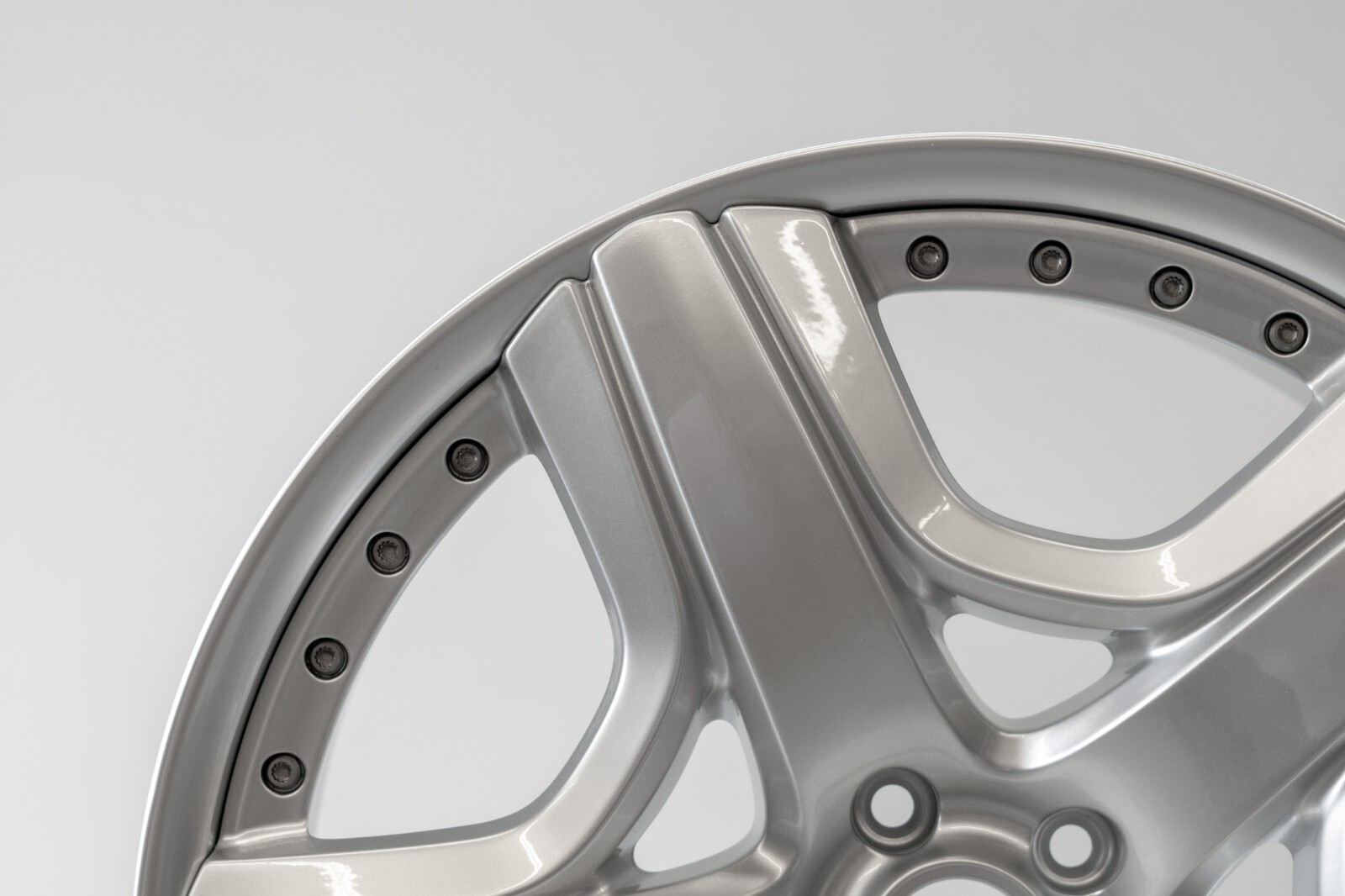 Bentley Continental GT GTC Flying Spur 21" Rim Mulliner OEM Factory Wheel Silver – Image 3