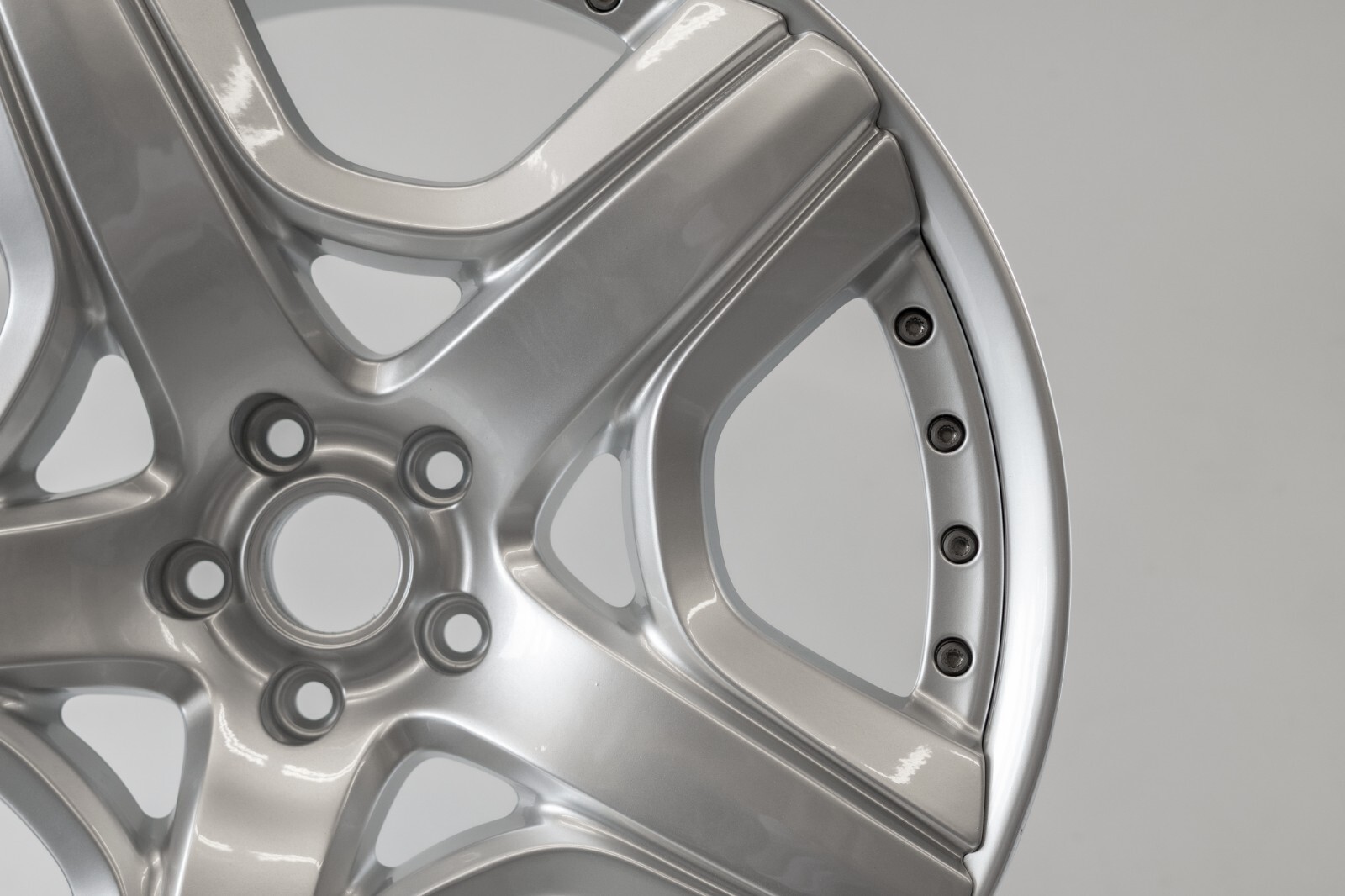 Bentley Continental GT GTC Flying Spur 21" Rim Mulliner OEM Factory Wheel Silver – Image 4