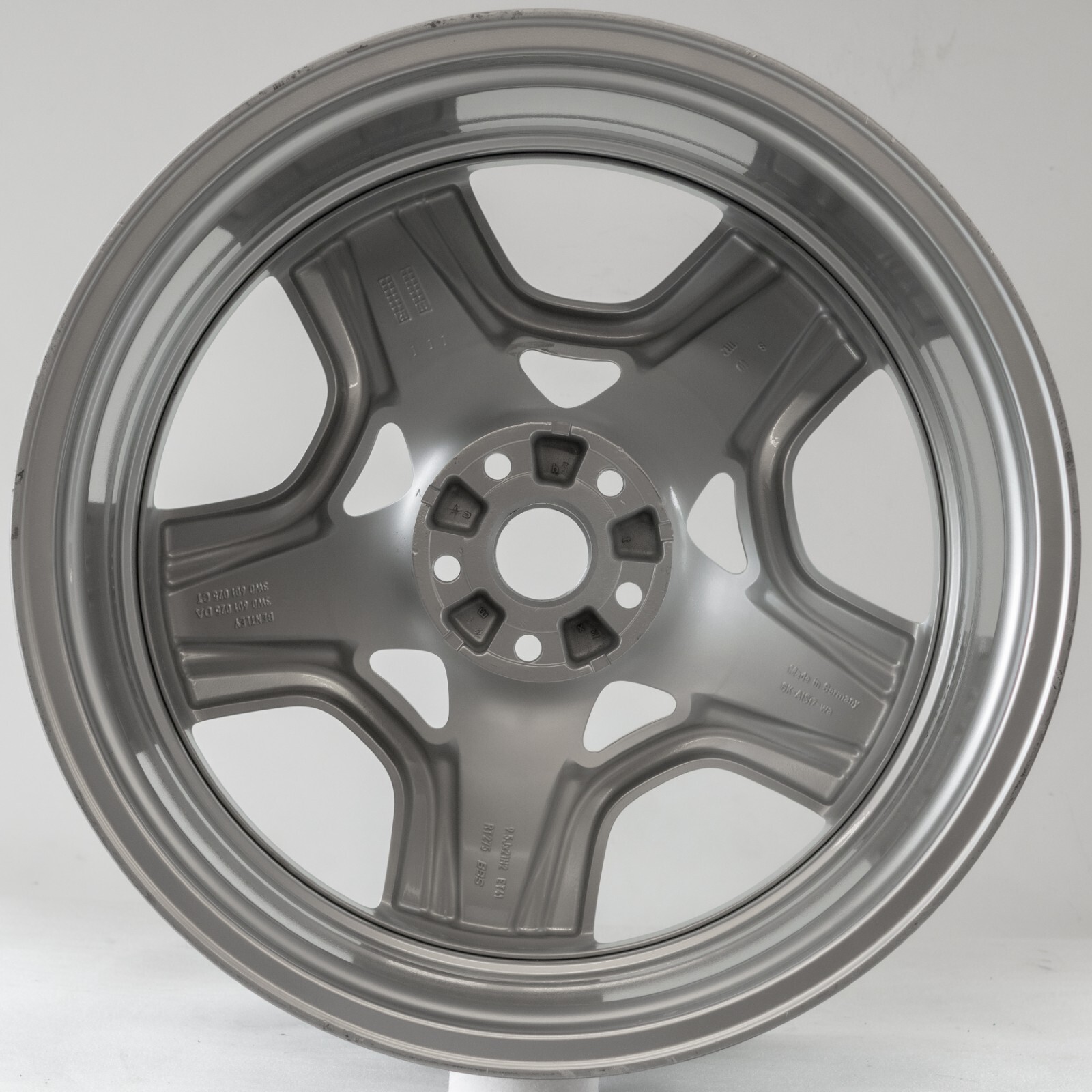 Bentley Continental GT GTC Flying Spur 21" Rim Mulliner OEM Factory Wheel Silver – Image 15