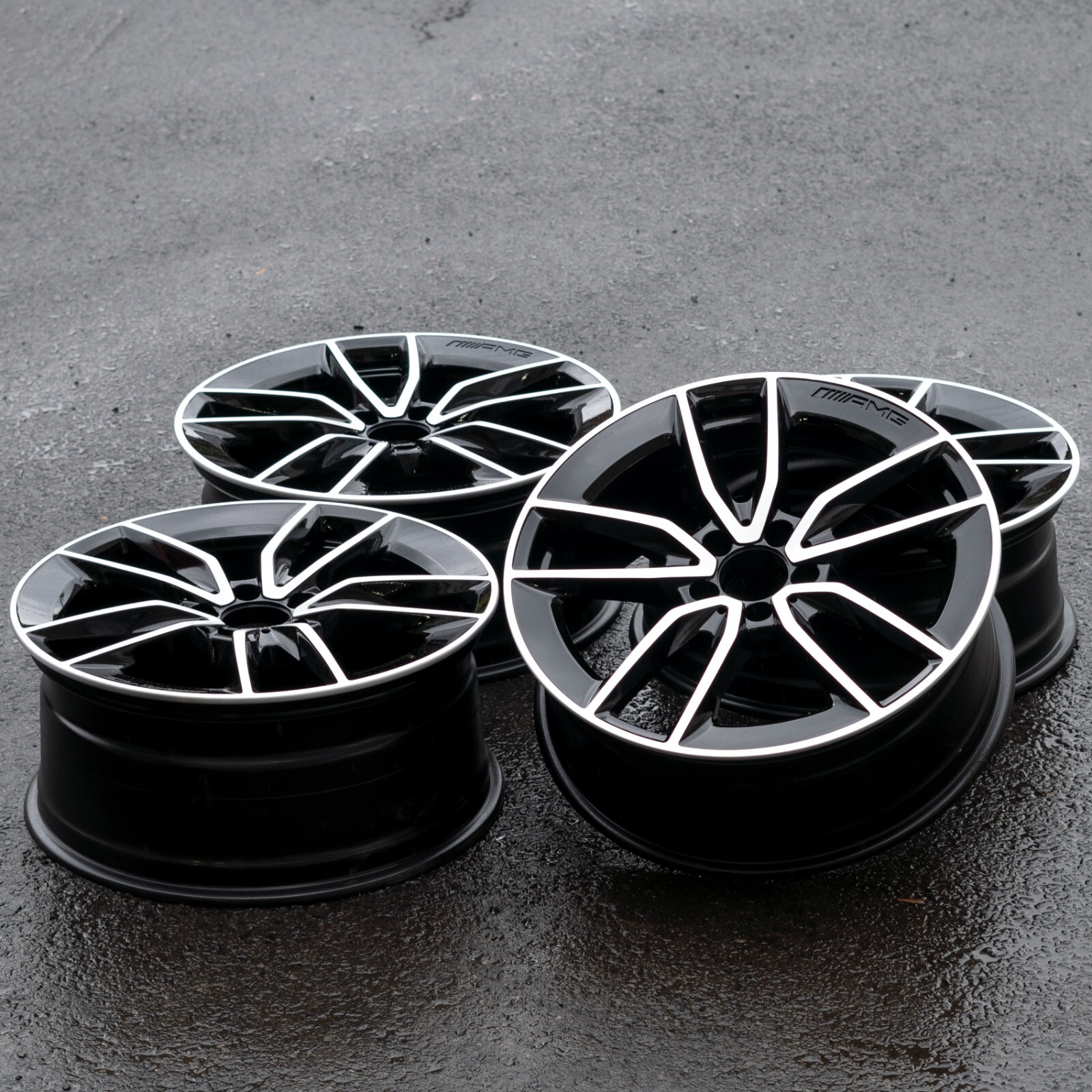 Mercedes GLA250 GLA35 GLB250 GLB35 19" inch rim OEM 2021 2022 2023 AMG Wheel SET