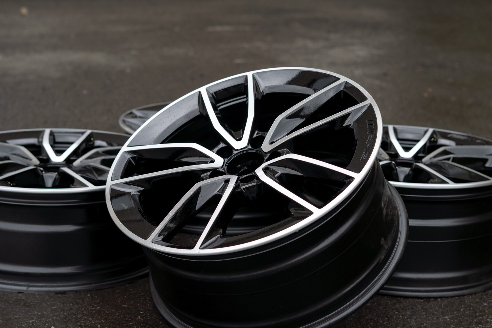 Mercedes GLA250 GLA35 GLB250 GLB35 19" inch rim OEM 2021 2022 2023 AMG Wheel SET - Image 10