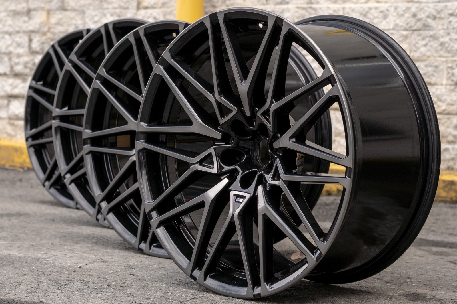 BMW X5M X6M Competition 21" 22" inch Rim OEM 2018-2024 818M Forged Wheel Set - Image 3